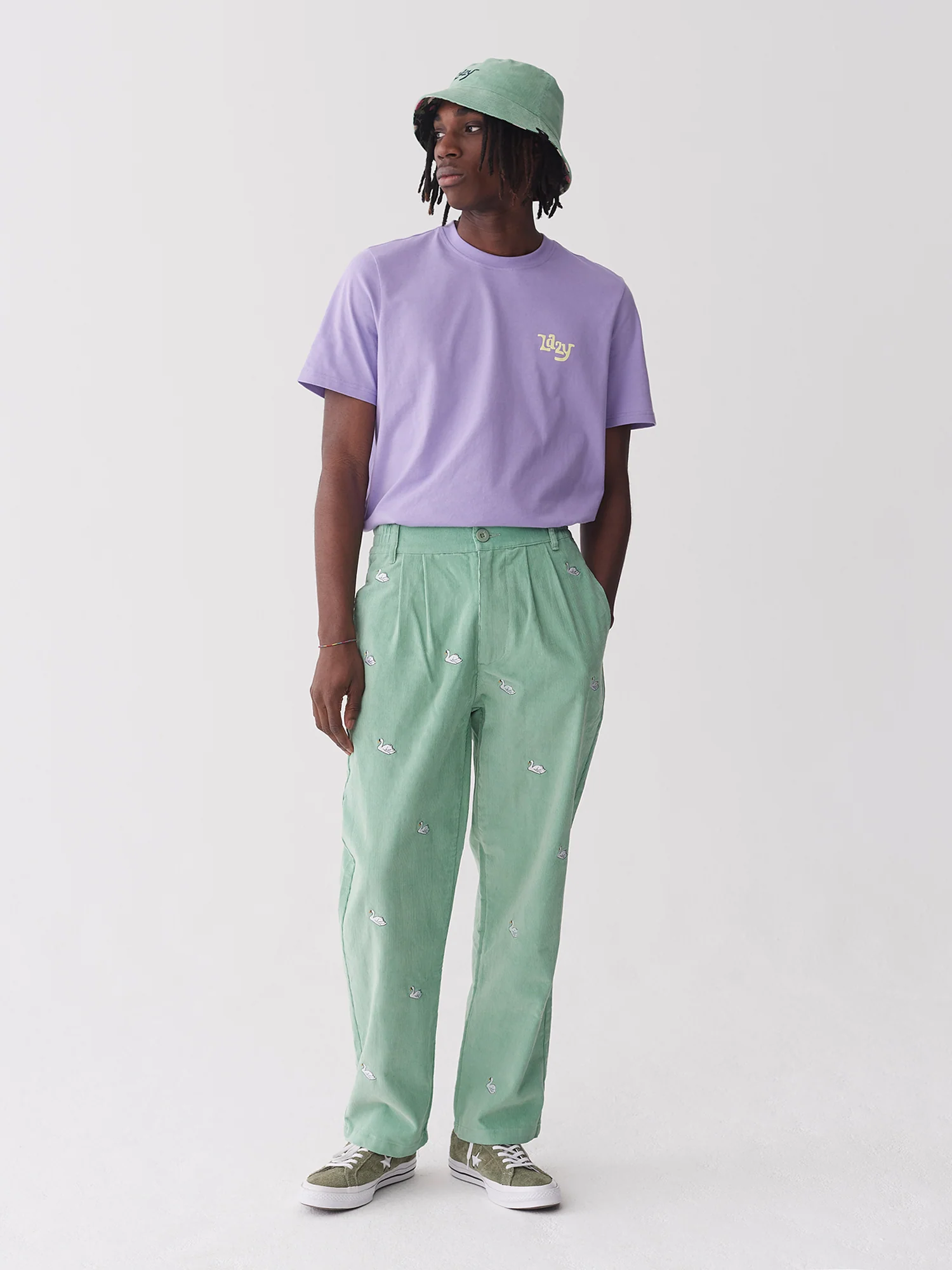 Lazy Oaf Swan Song Corduroy Pants - Image 2