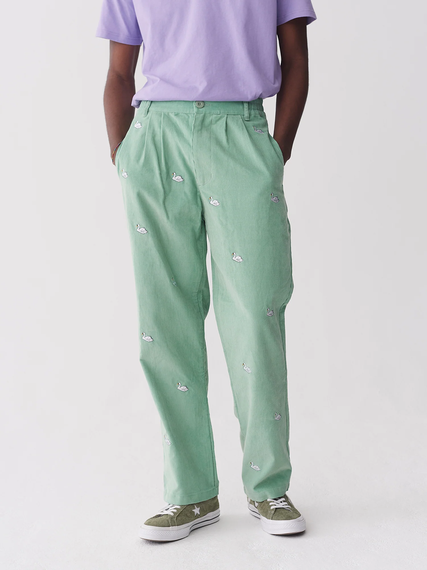 Lazy Oaf Swan Song Corduroy Pants - Image 3