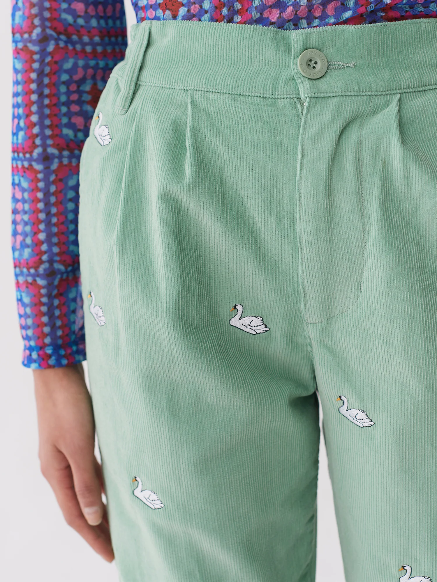 Lazy Oaf Swan Song Corduroy Pants - Image 6