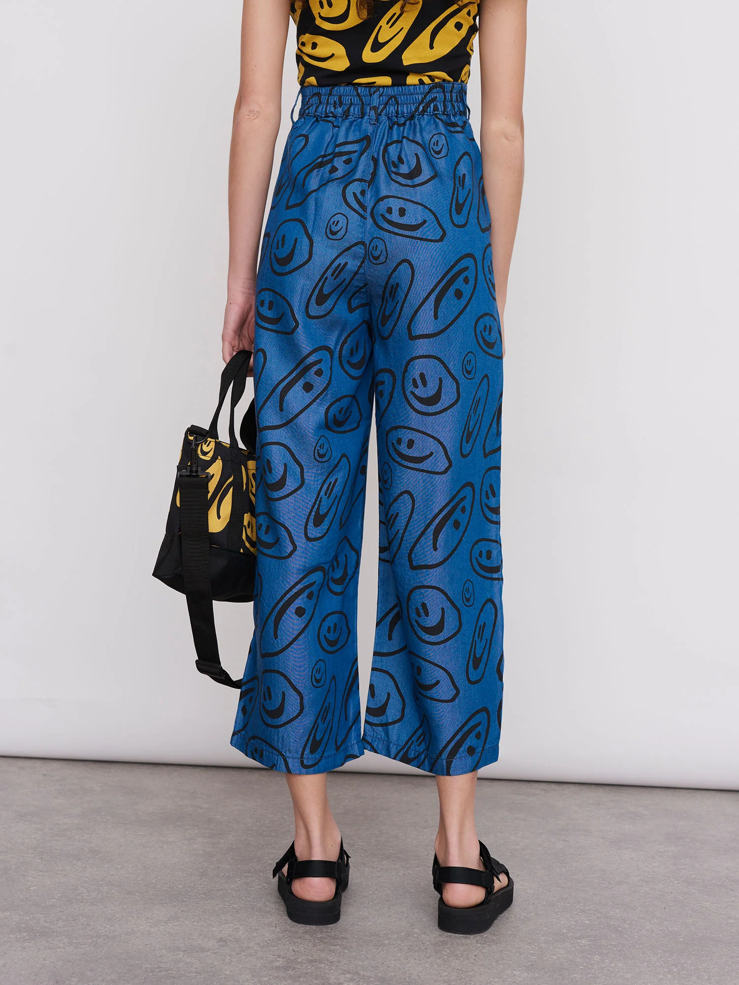 Lazy Oaf Squish Face Wide Leg Pants - Image 7