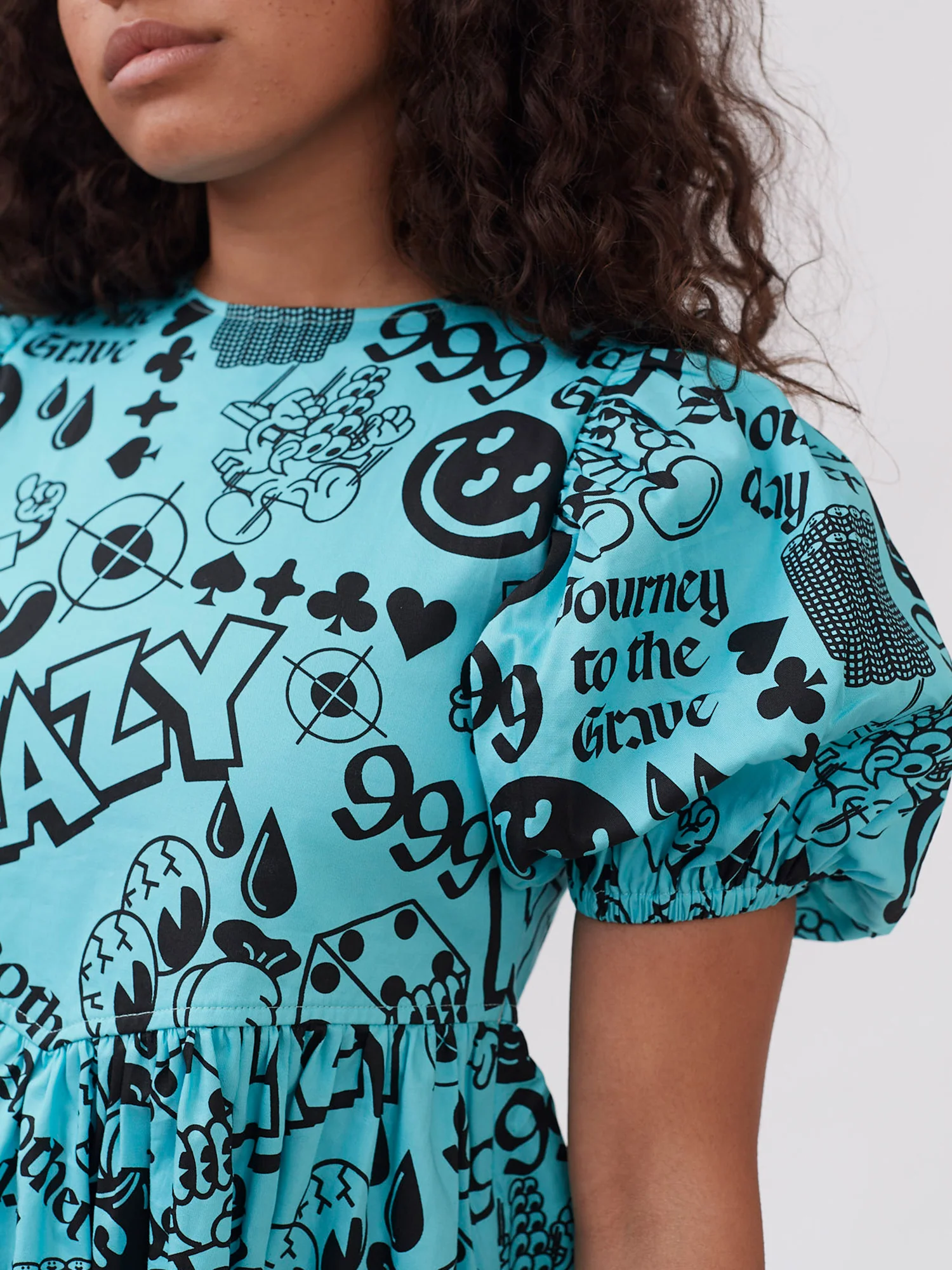 Lazy Oaf Take a Bow Grown Up Dress - Image 3