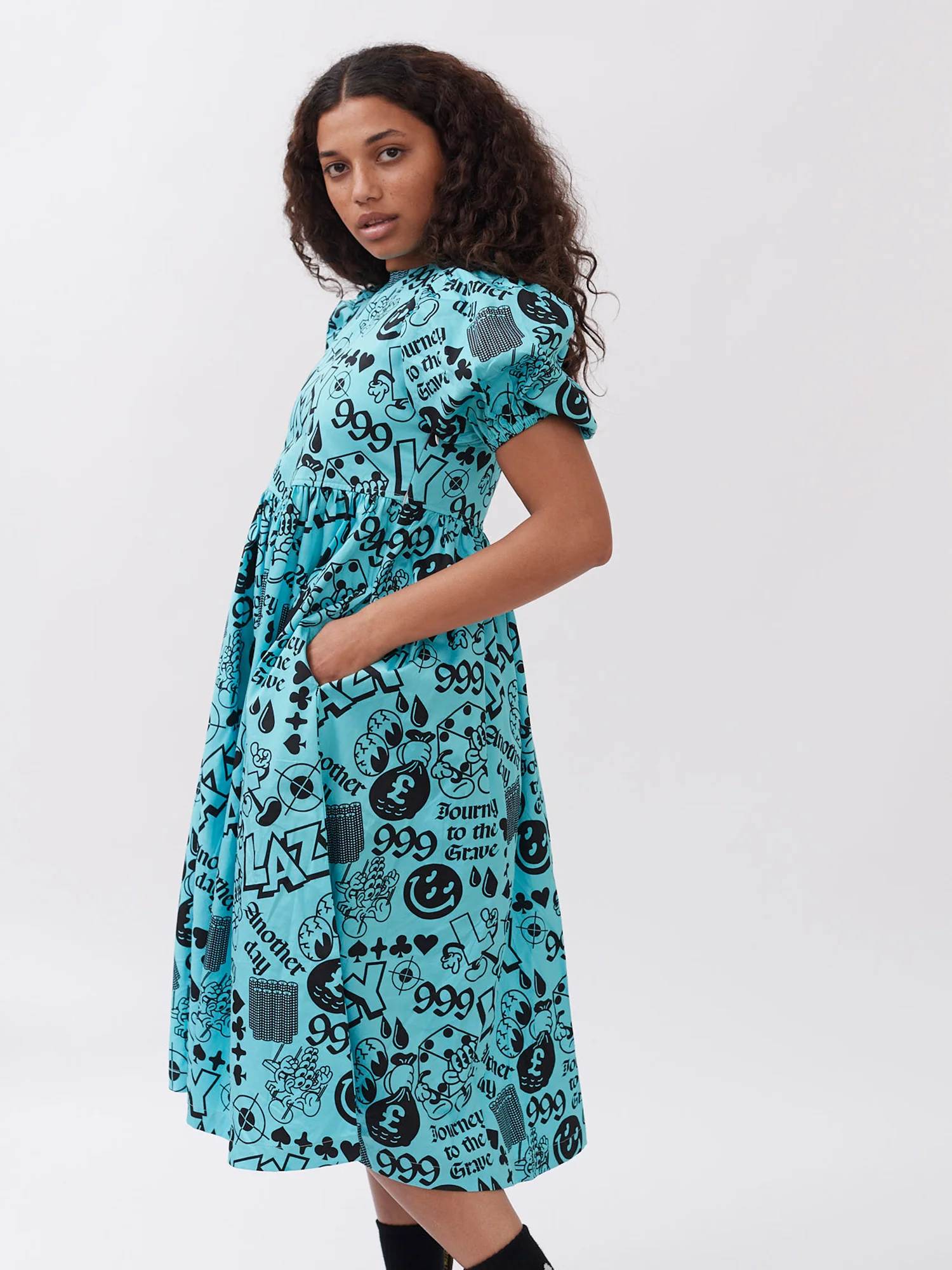 Lazy Oaf Take a Bow Grown Up Dress - Image 5