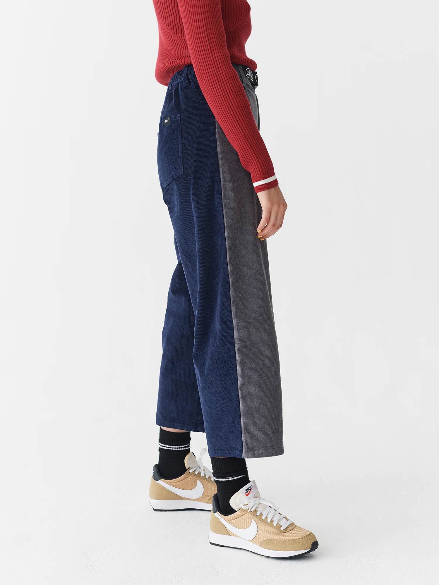 Lazy Oaf Two Halves Corduroy Pants - Image 5