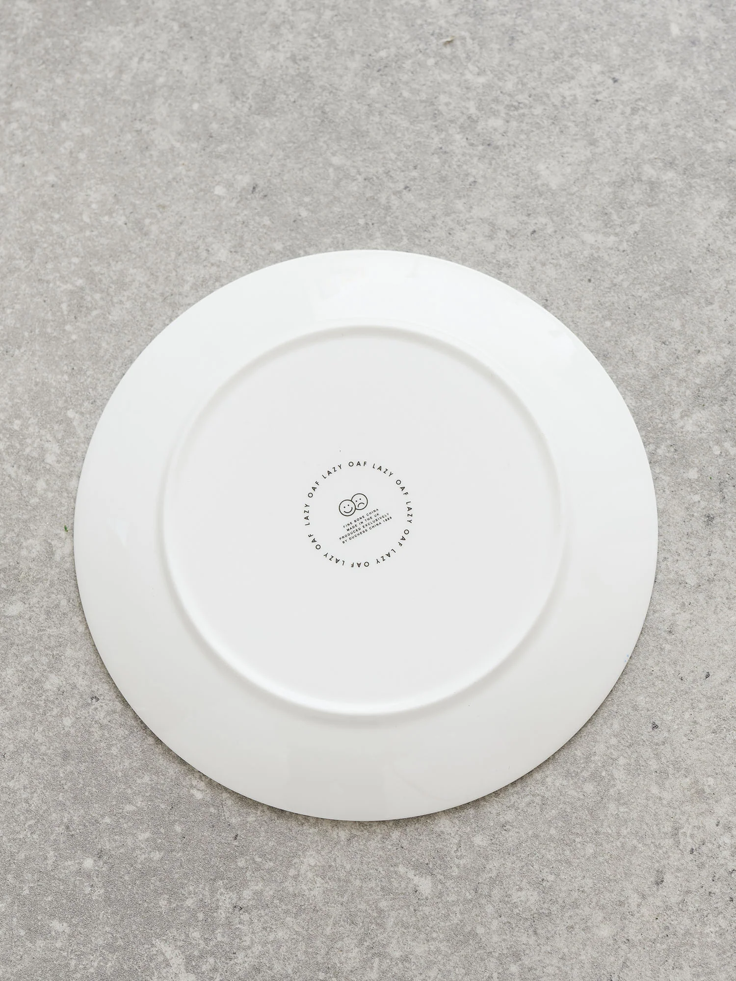 Lazy Oaf White Feeling Good Plate - Image 4