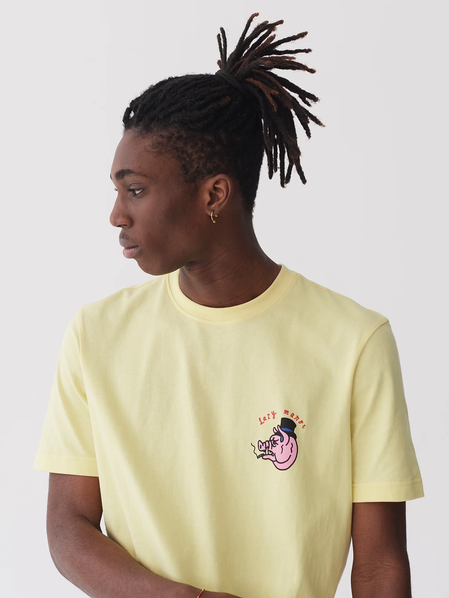 Lazy Oaf Whole Hog T-Shirt - Image 4
