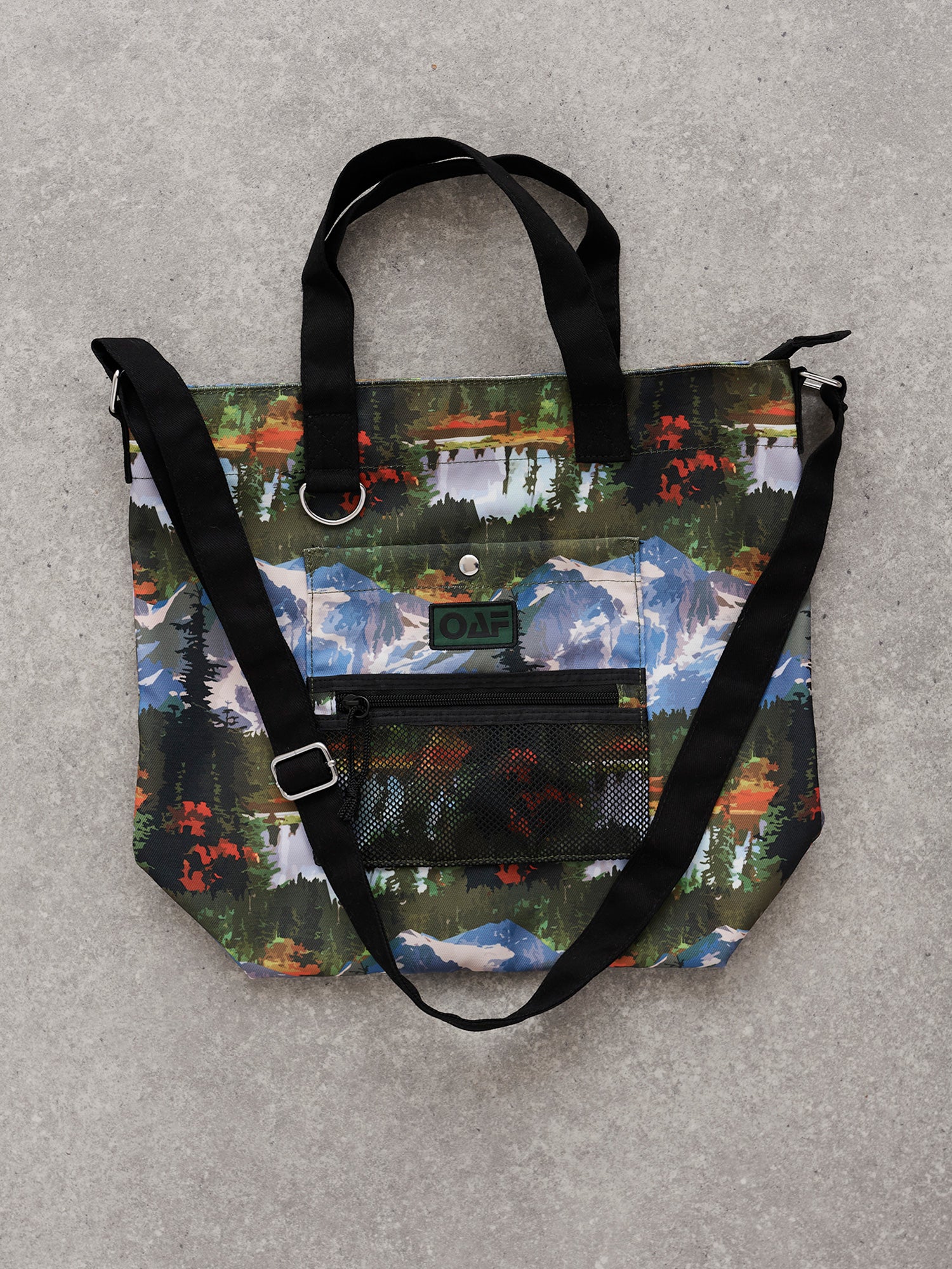 Lazy Oaf Wilderness Mesh Pocket Shoulder Bag - Image 2