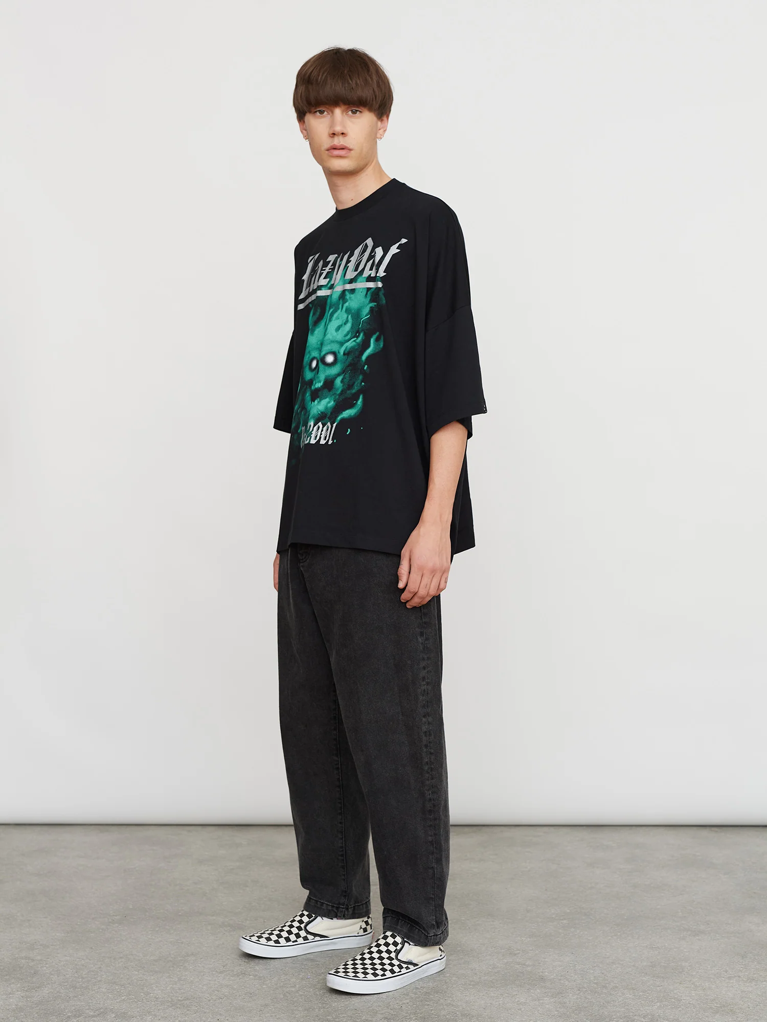 Lazy Oaf World Tour T-Shirt - Image 2