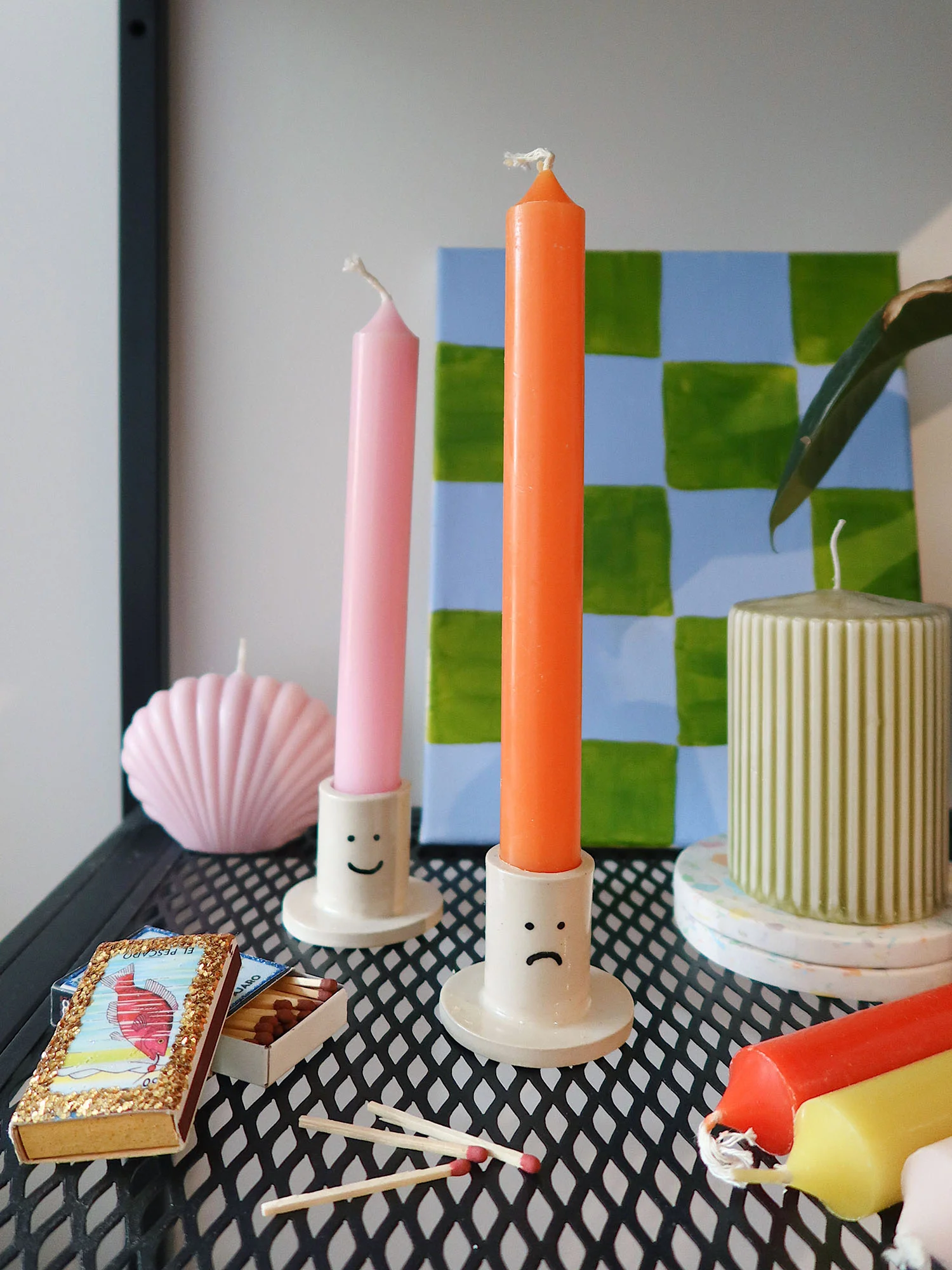 Lazy Oaf X Ella Hookway Candle Holder Set - Image 3