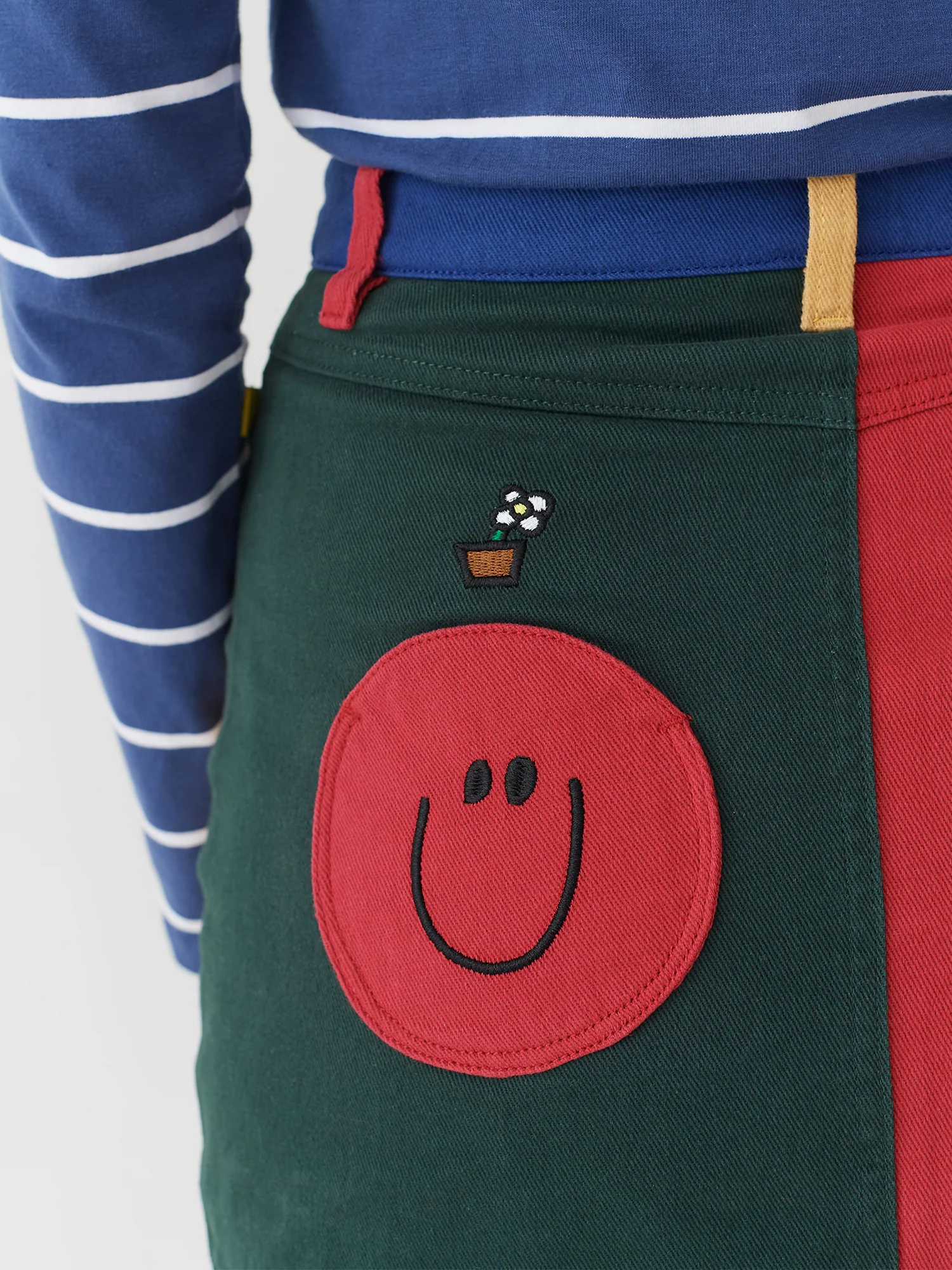 Lazy Oaf x Mr. Men Mr. Happy Mr. Wrong Skirt - Image 3