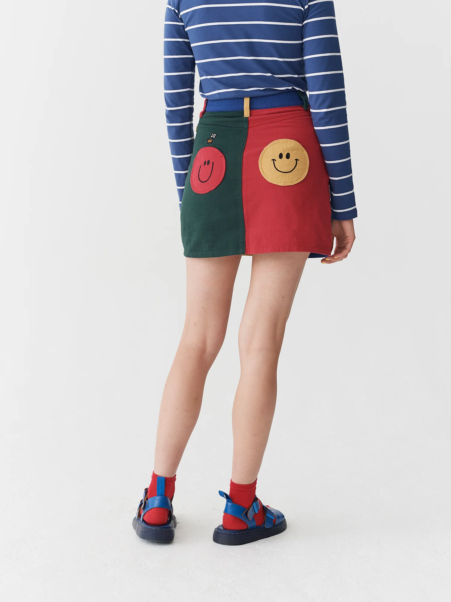Lazy Oaf x Mr. Men Mr. Happy Mr. Wrong Skirt - Image 6