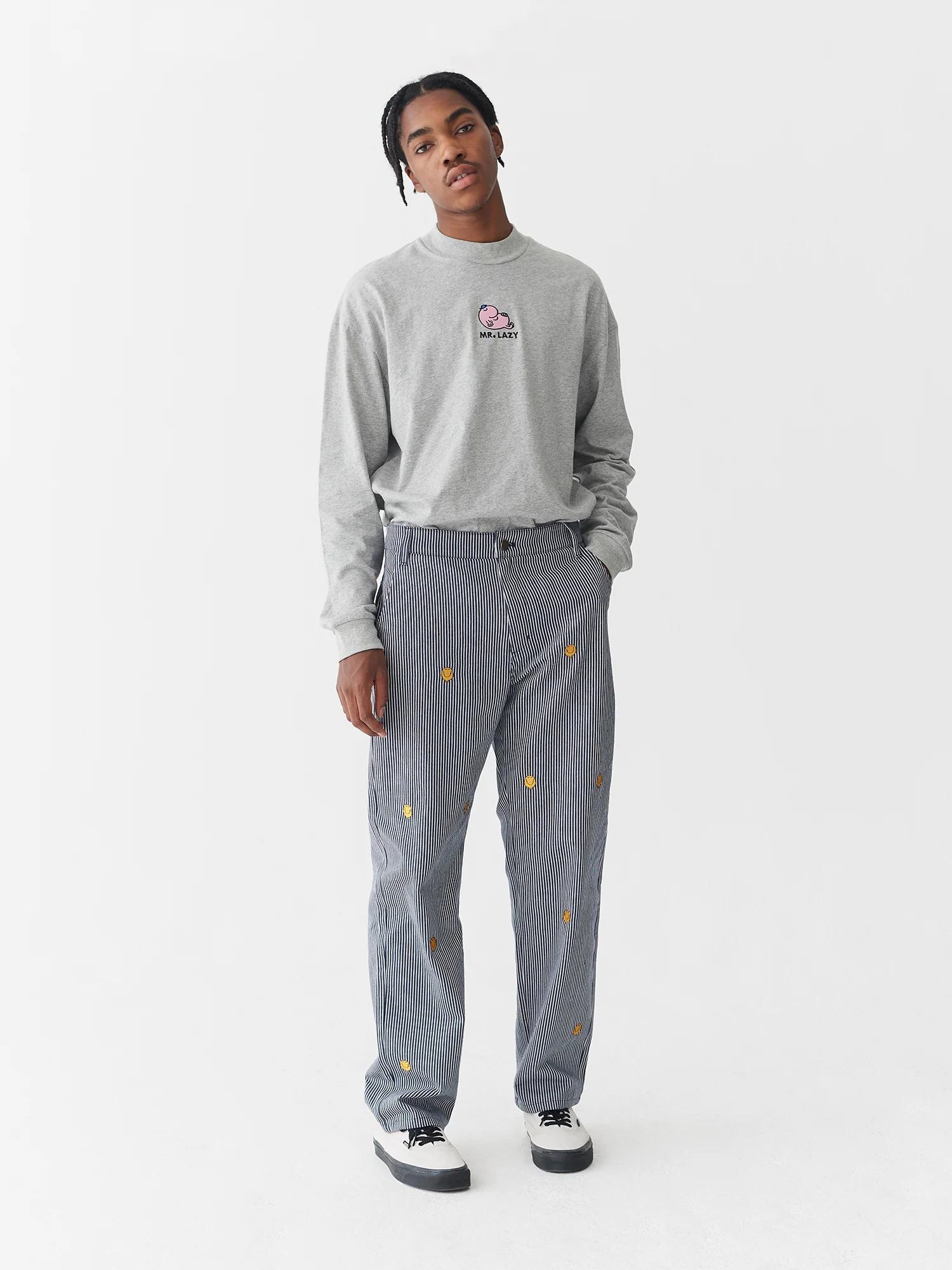 Lazy Oaf x Mr. Men Mr. Lazy Long Sleeve T-Shirt - Image 2