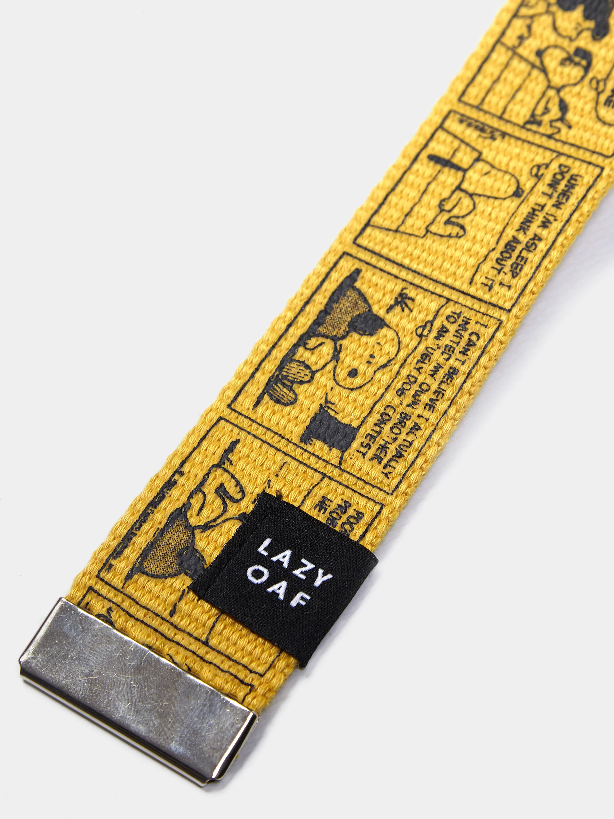 Lazy Oaf x Peanuts Comic Strip Belt - Yellow - Image 3