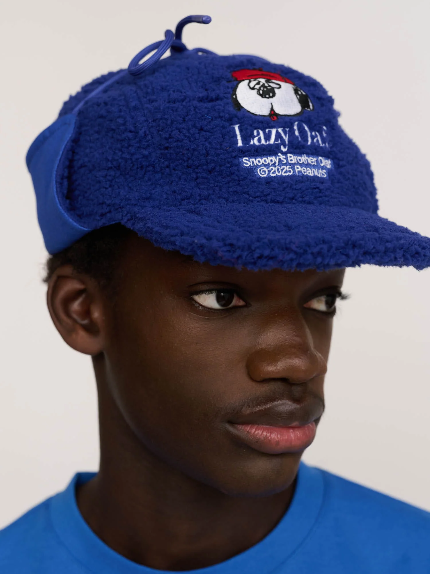 Lazy Oaf x Peanuts Olaf Fleece Flap Cap - Image 7