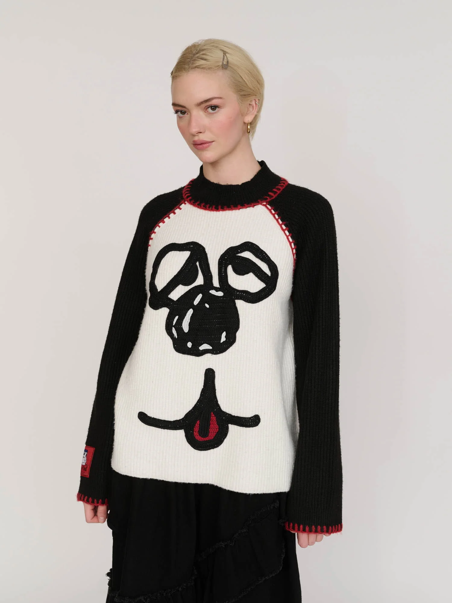 Lazy Oaf x Peanuts Olaf Knit Jumper - Image 4