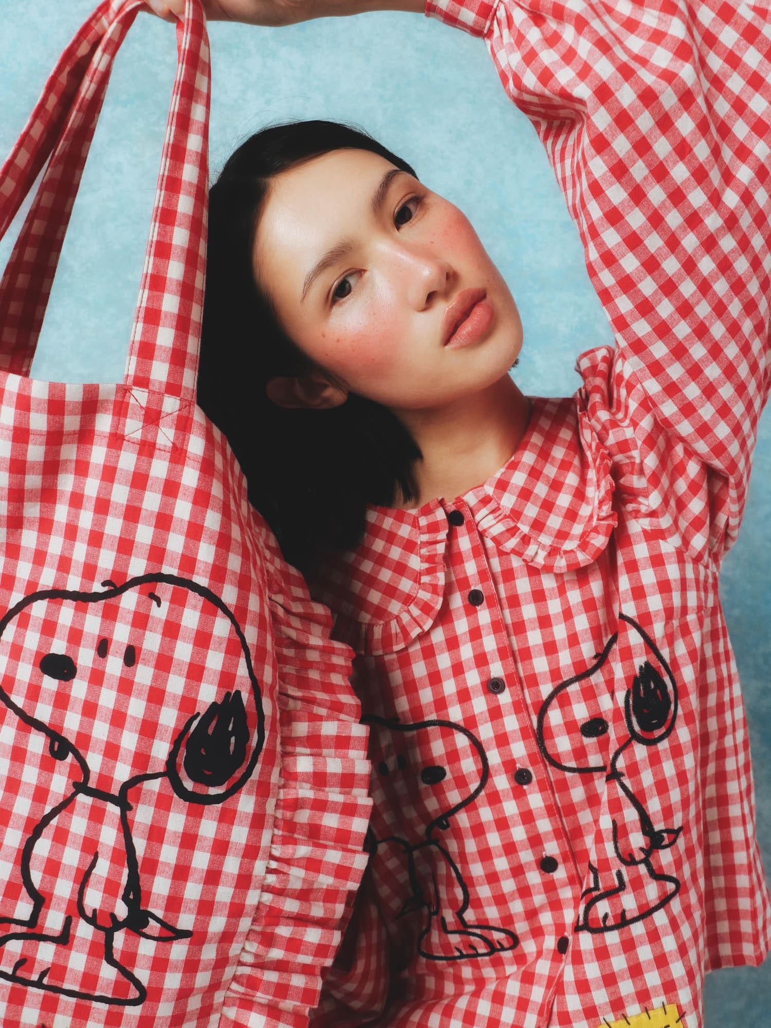 Lazy Oaf x Peanuts Snoopy Frill Bag - Image 2