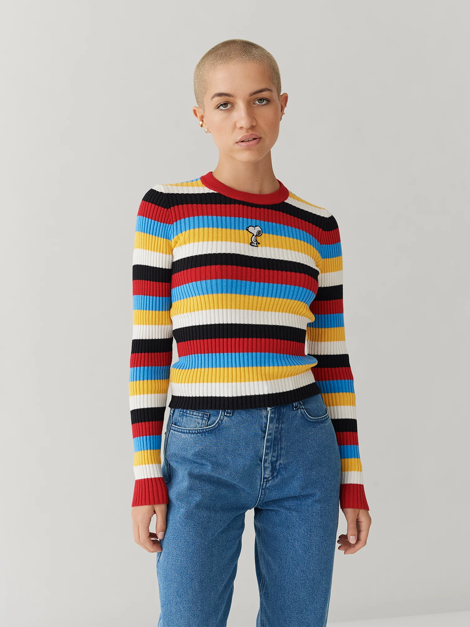 Lazy Oaf x Peanuts Snoopy Rib Top - Image 2