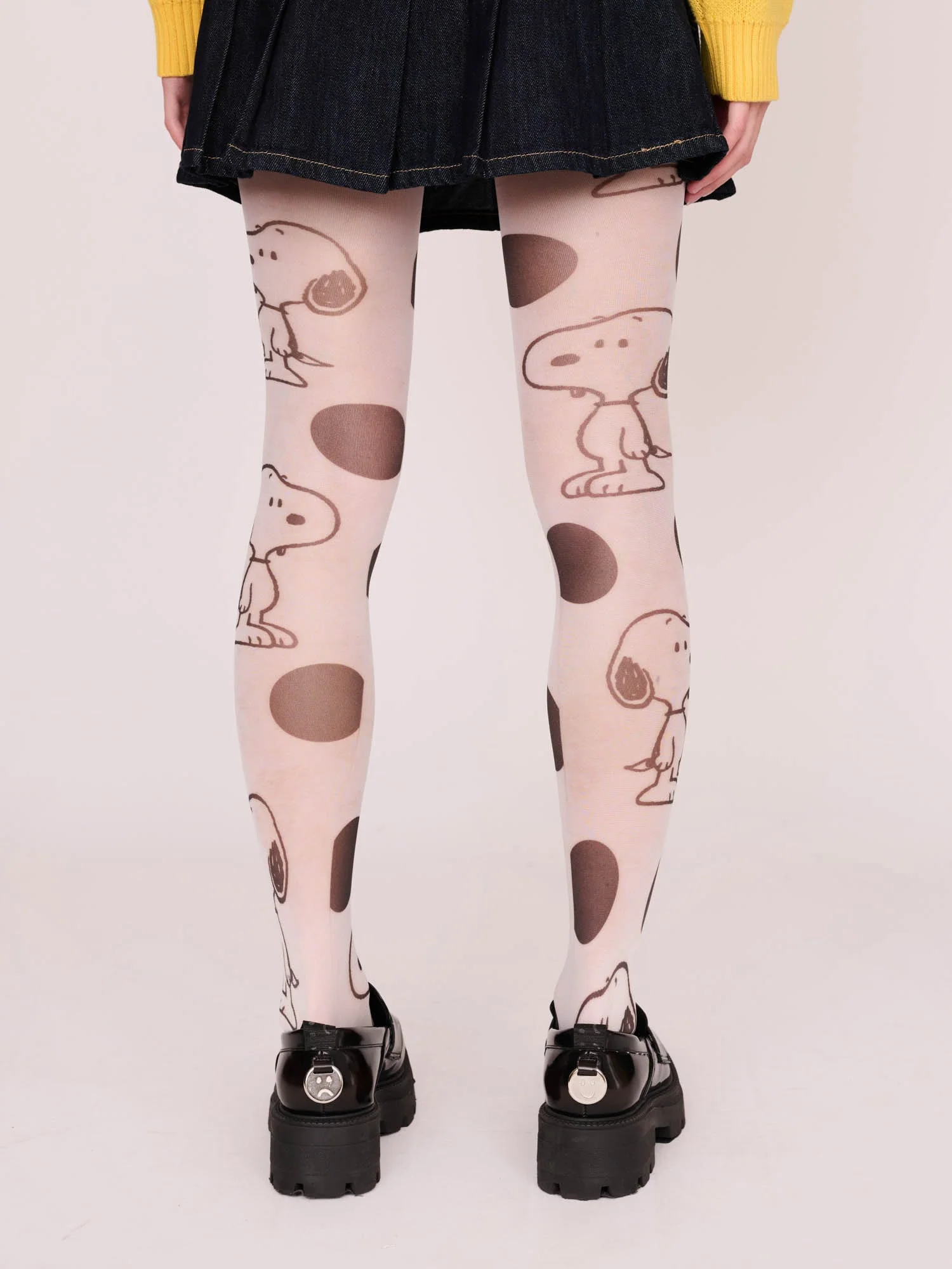 Lazy Oaf x Peanuts Snoopy Spot Tights - Image 5
