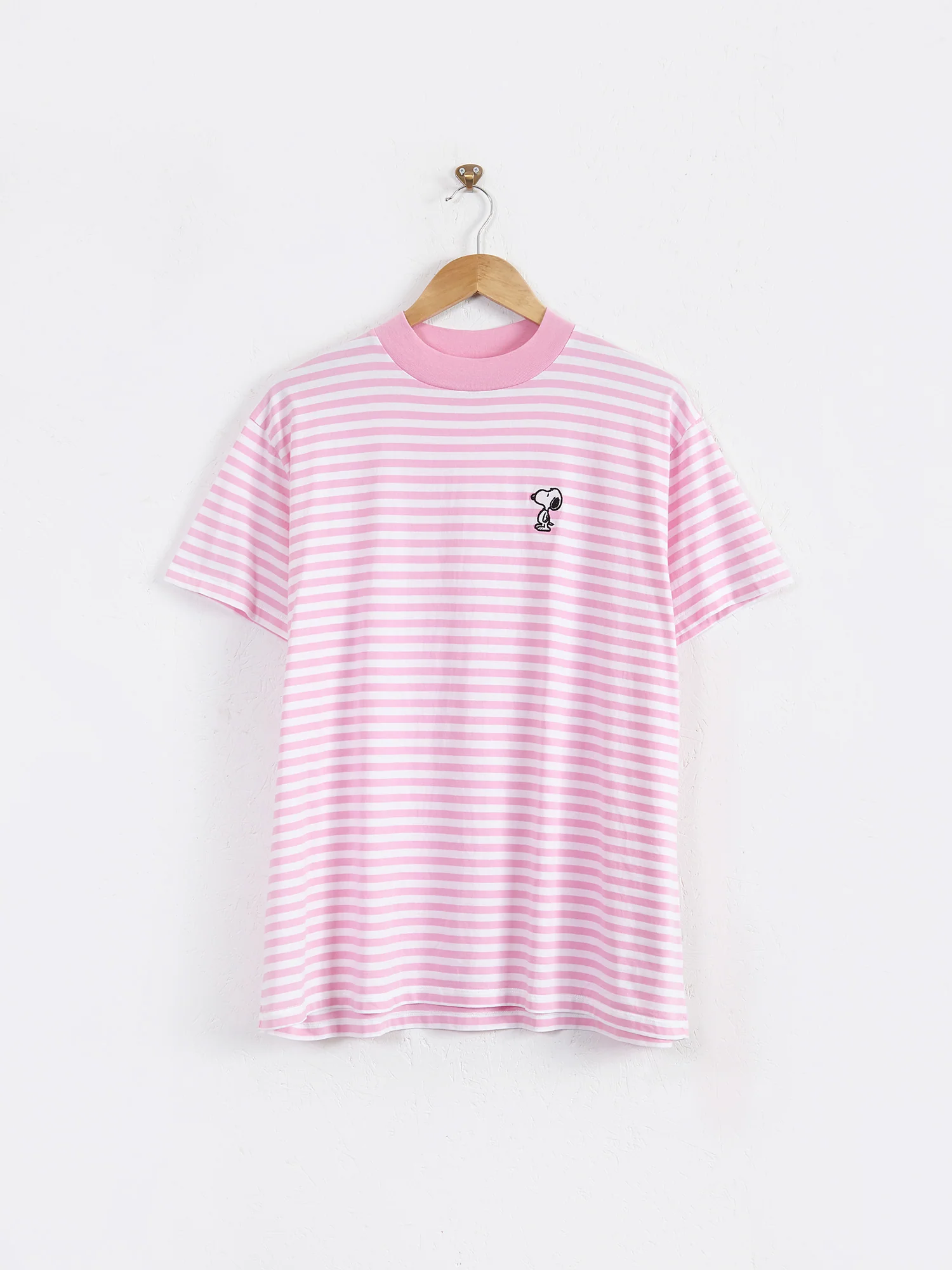 Lazy Oaf x Peanuts Stripy Snoopy T-Shirt