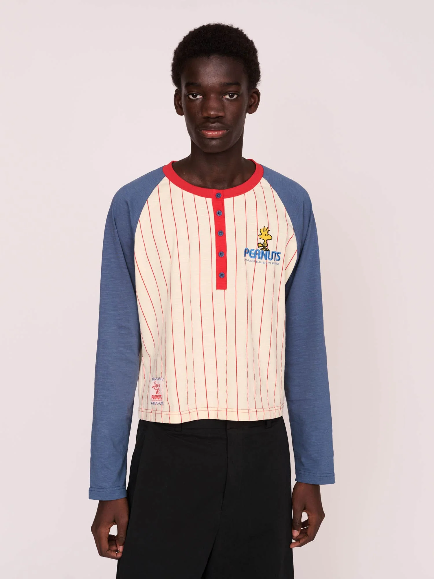 Lazy Oaf x Peanuts Woodstock Button Through Top - Image 2