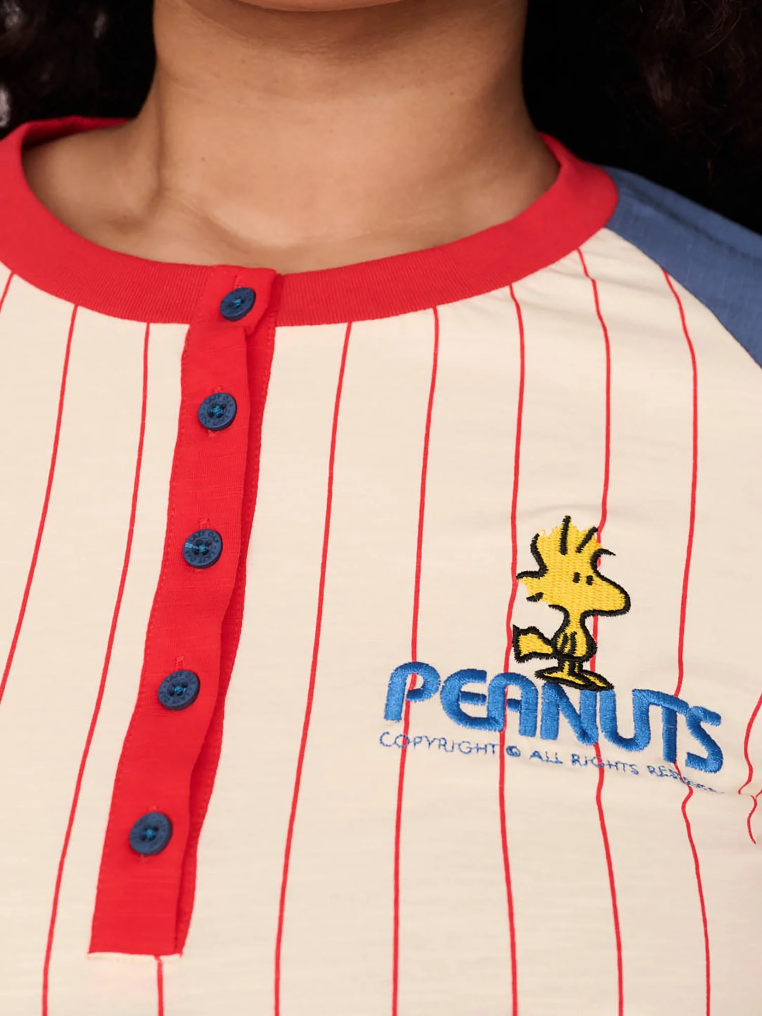 Lazy Oaf x Peanuts Woodstock Button Through Top - Image 8