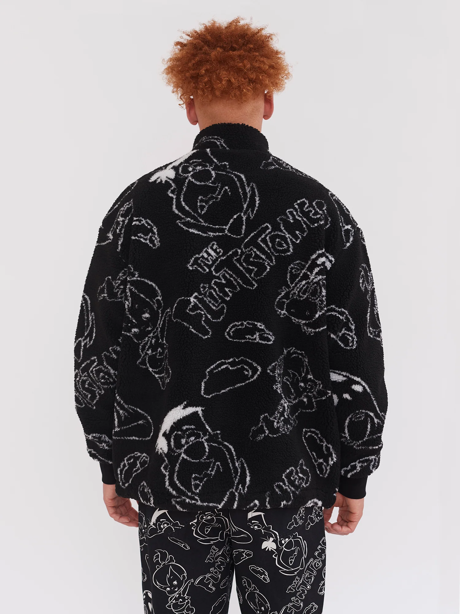 Lazy Oaf x The Flintstones Character Fleece - Image 6