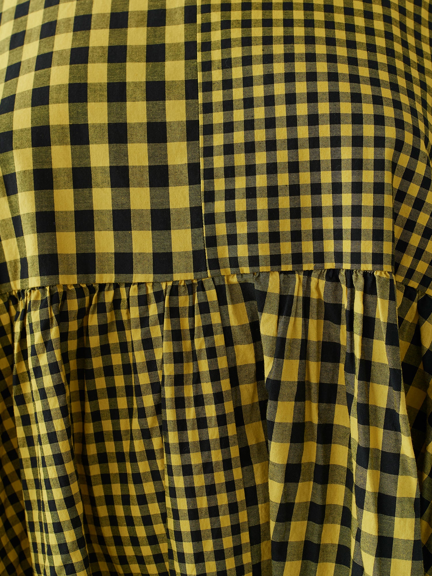 Lazy Oaf Yellow Tie Sleeve Smock Dress - Image 5