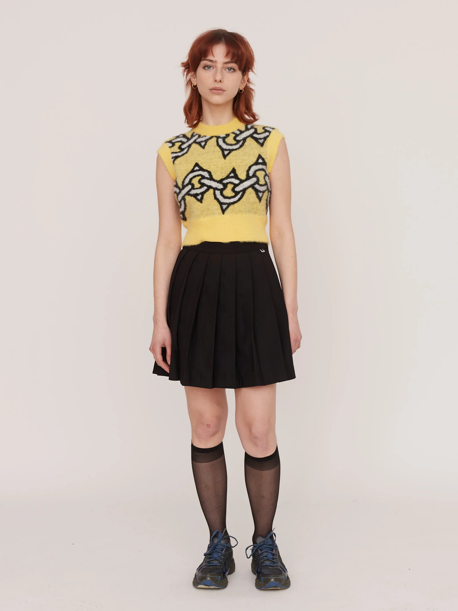 Lemon Chain Knitted Vest - Image 5