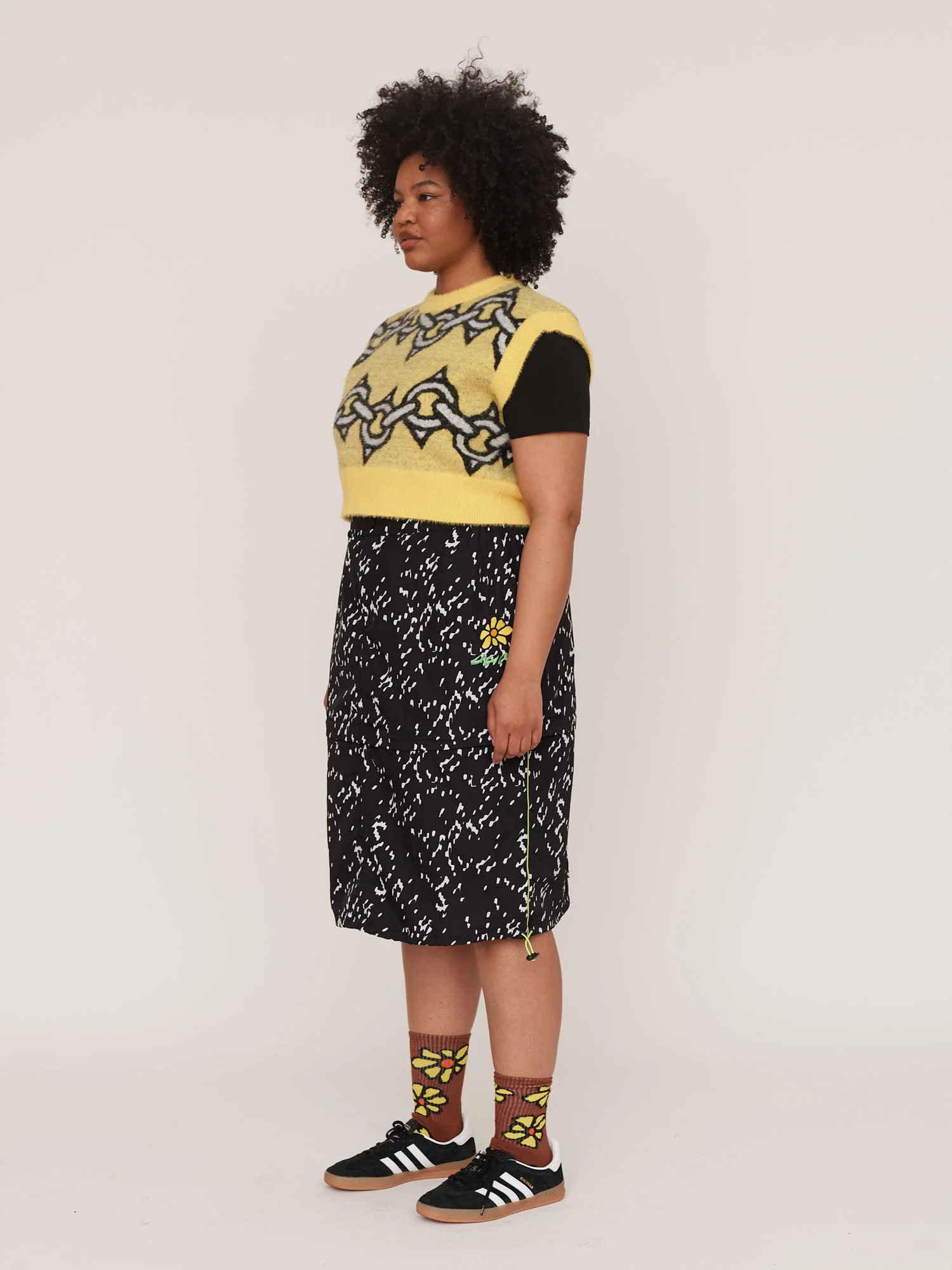Lemon Chain Knitted Vest - Image 6