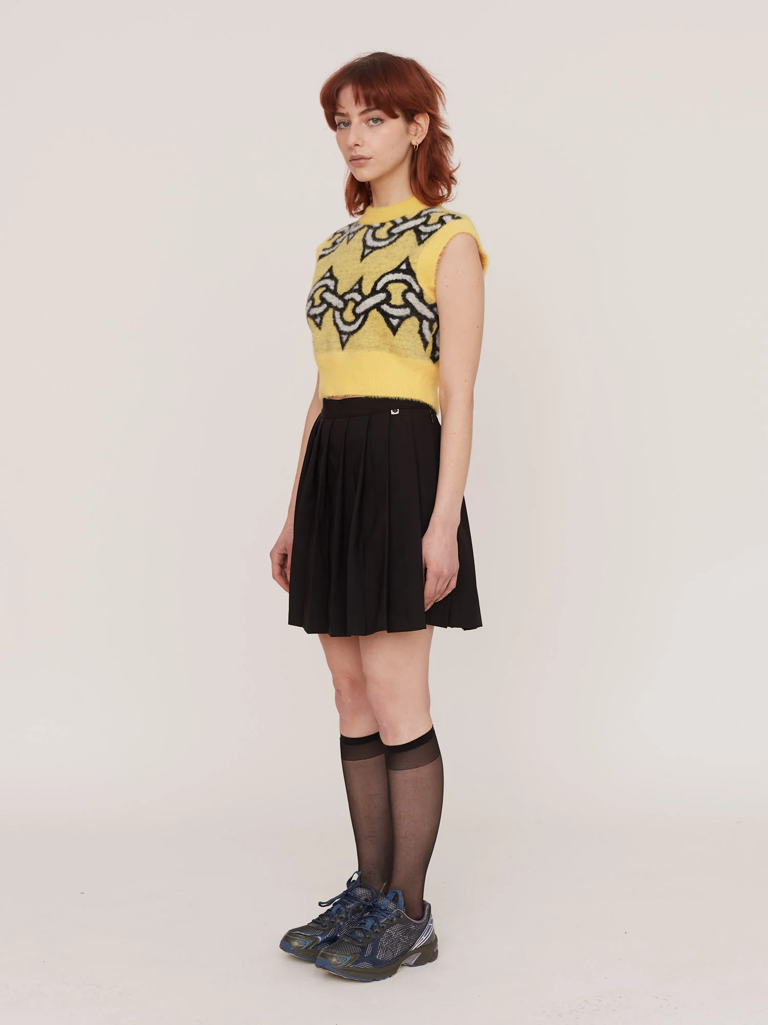 Lemon Chain Knitted Vest - Image 7