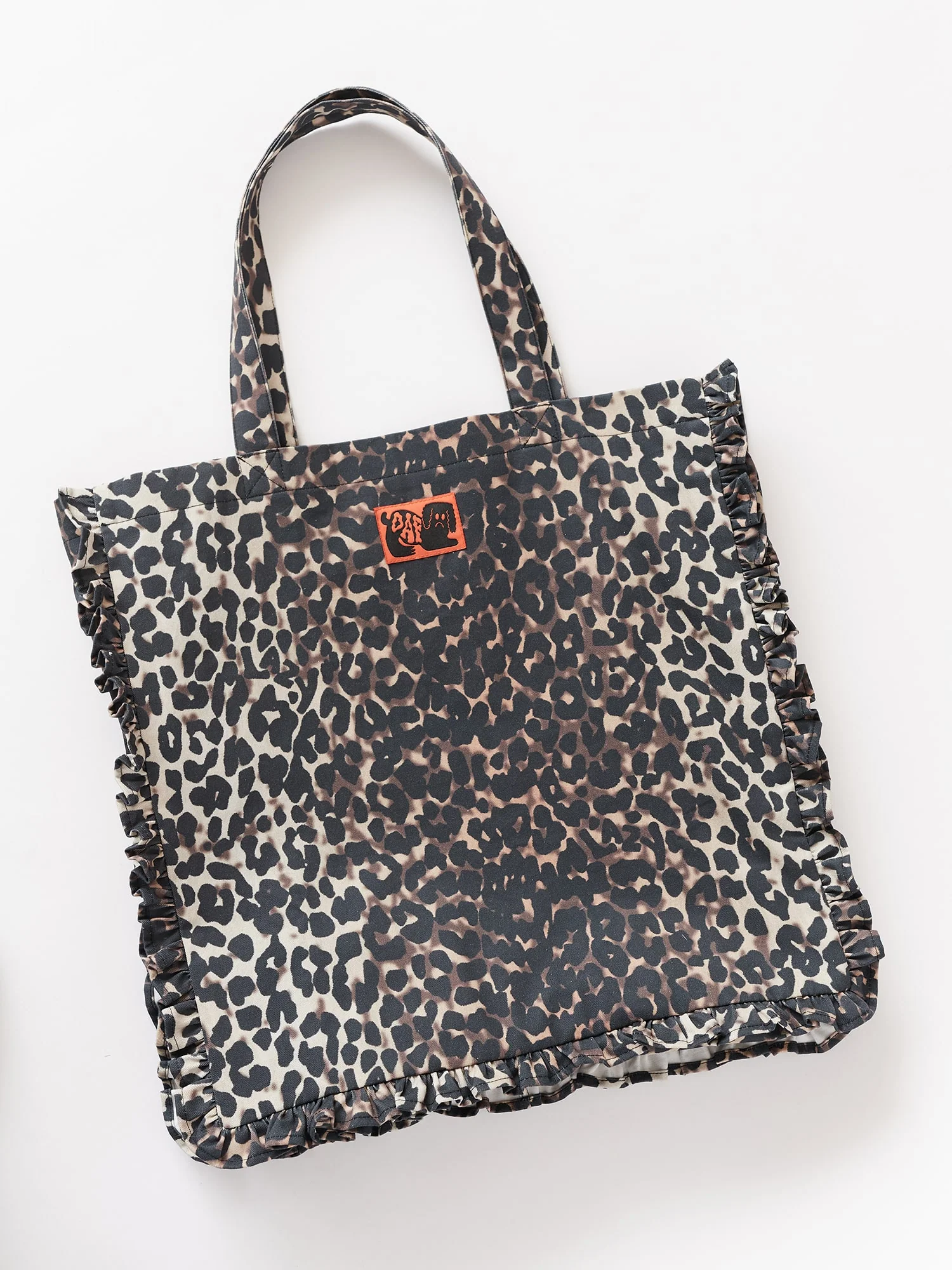 Leopard Frill Tote Bag - Image 5