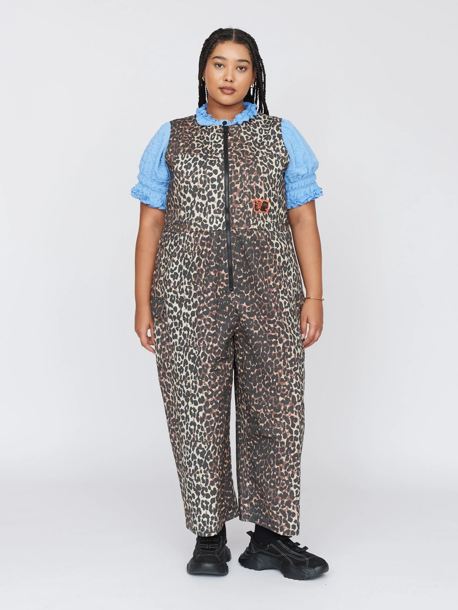 Leopard Gilet Jumpsuit - Image 2