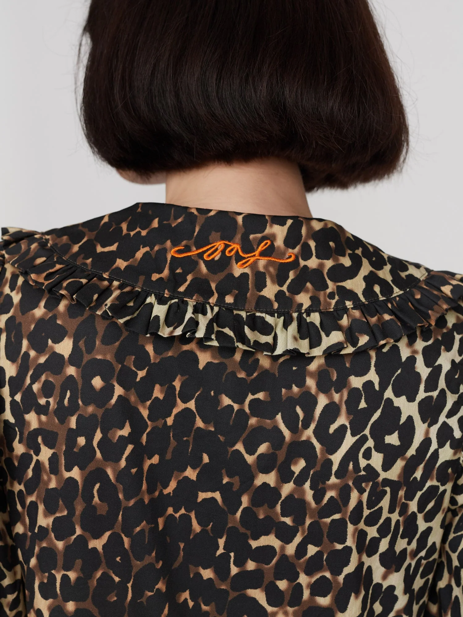 Leopard Smock Dress - Image 5