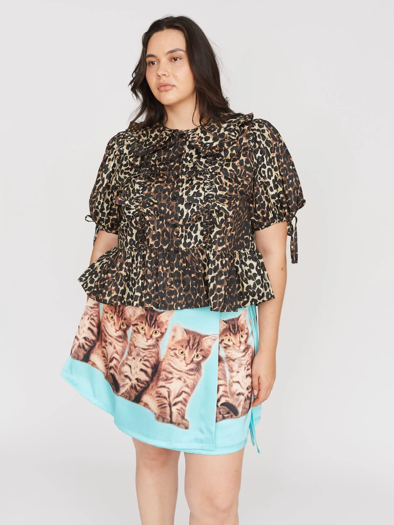 Leopard Smock Top - Image 4