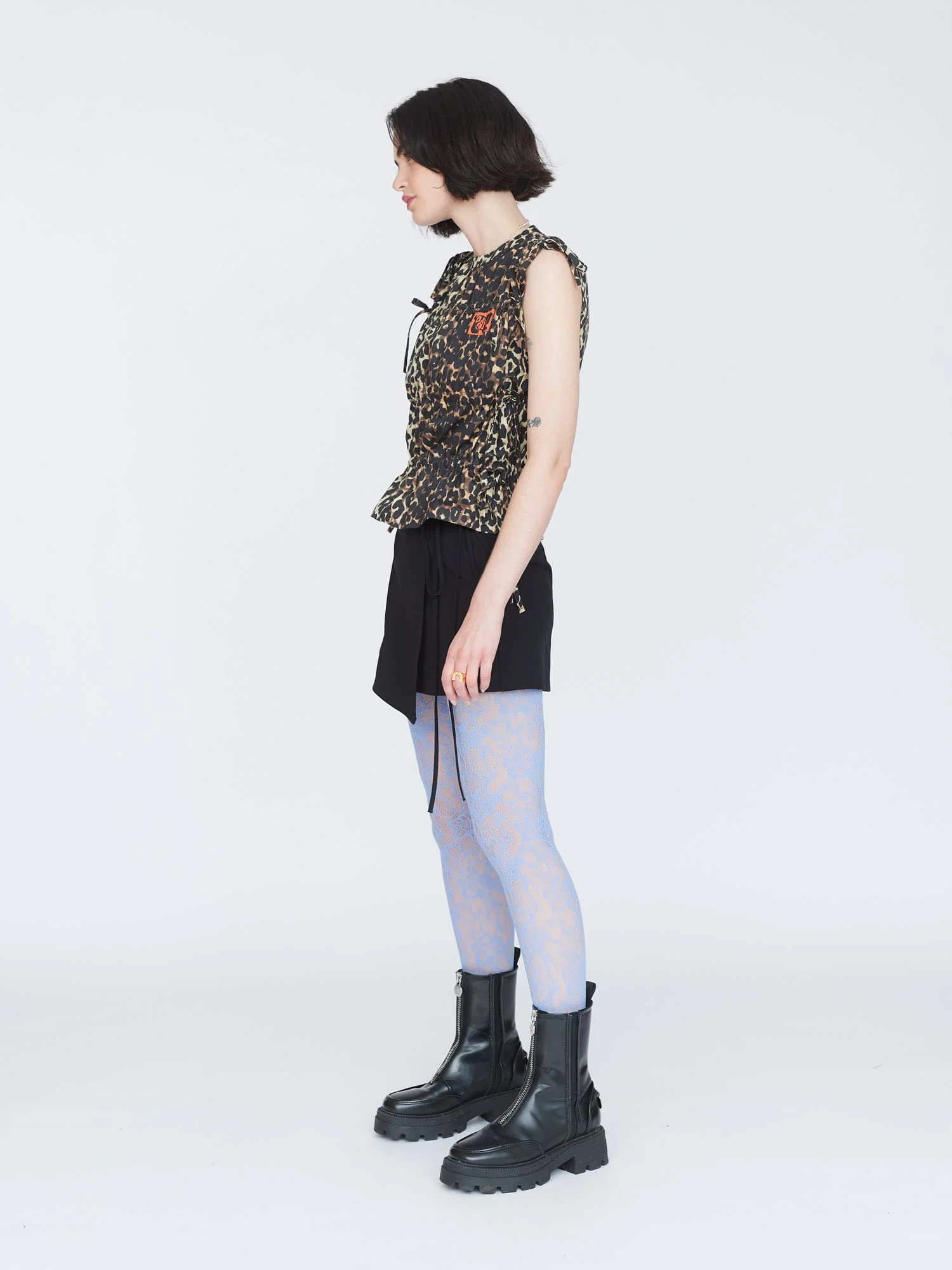 Leopard Tied Up Top - Image 6
