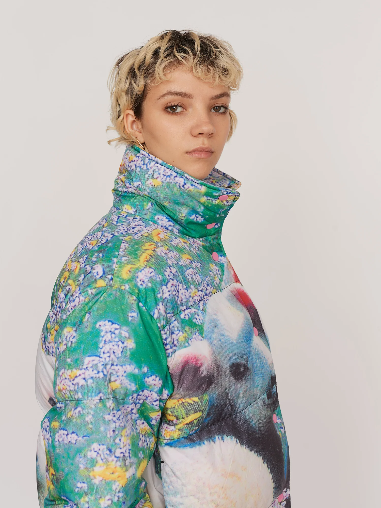 Little Lamb Puffer Jacket - Image 2