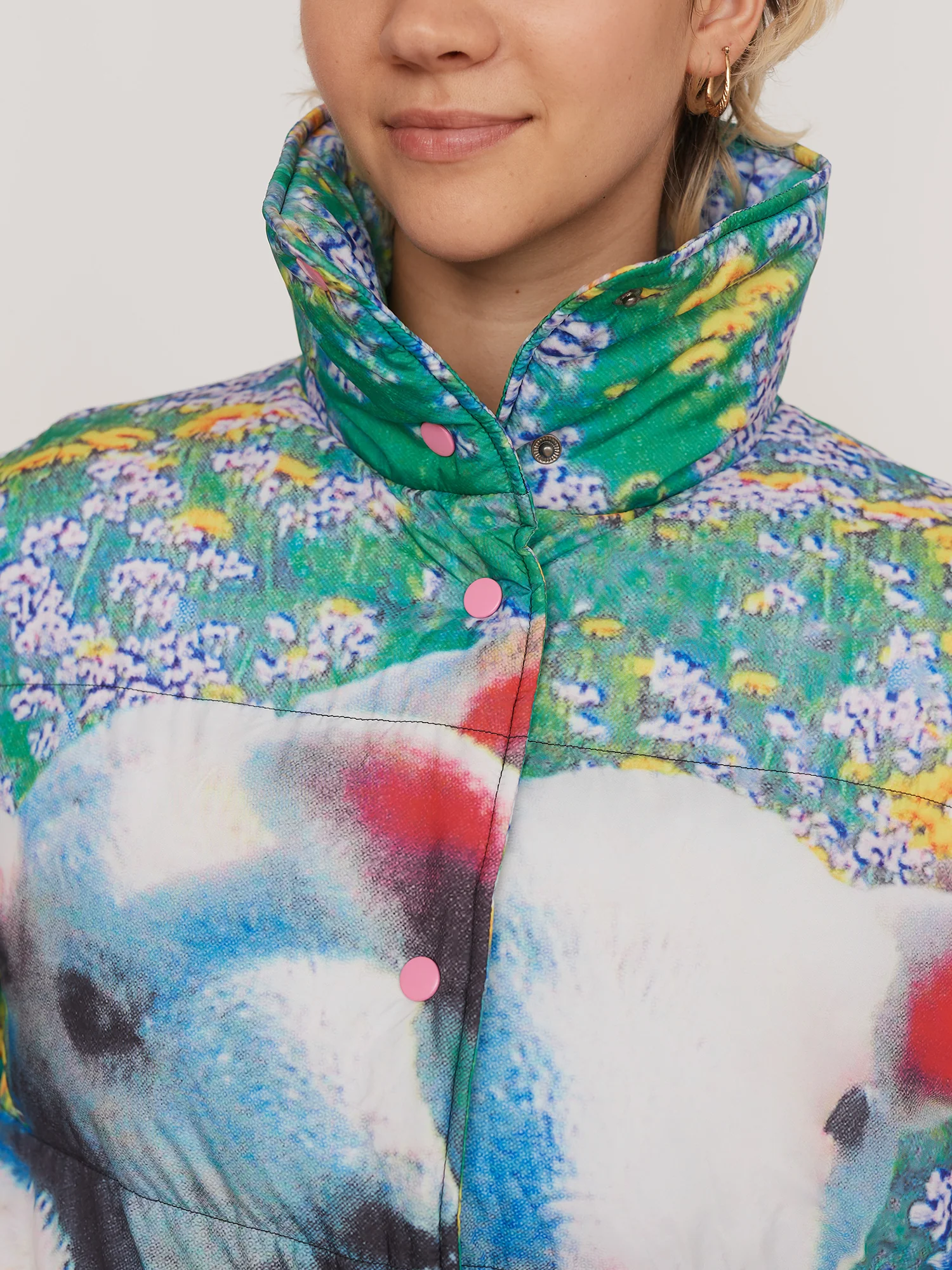 Little Lamb Puffer Jacket - Image 3