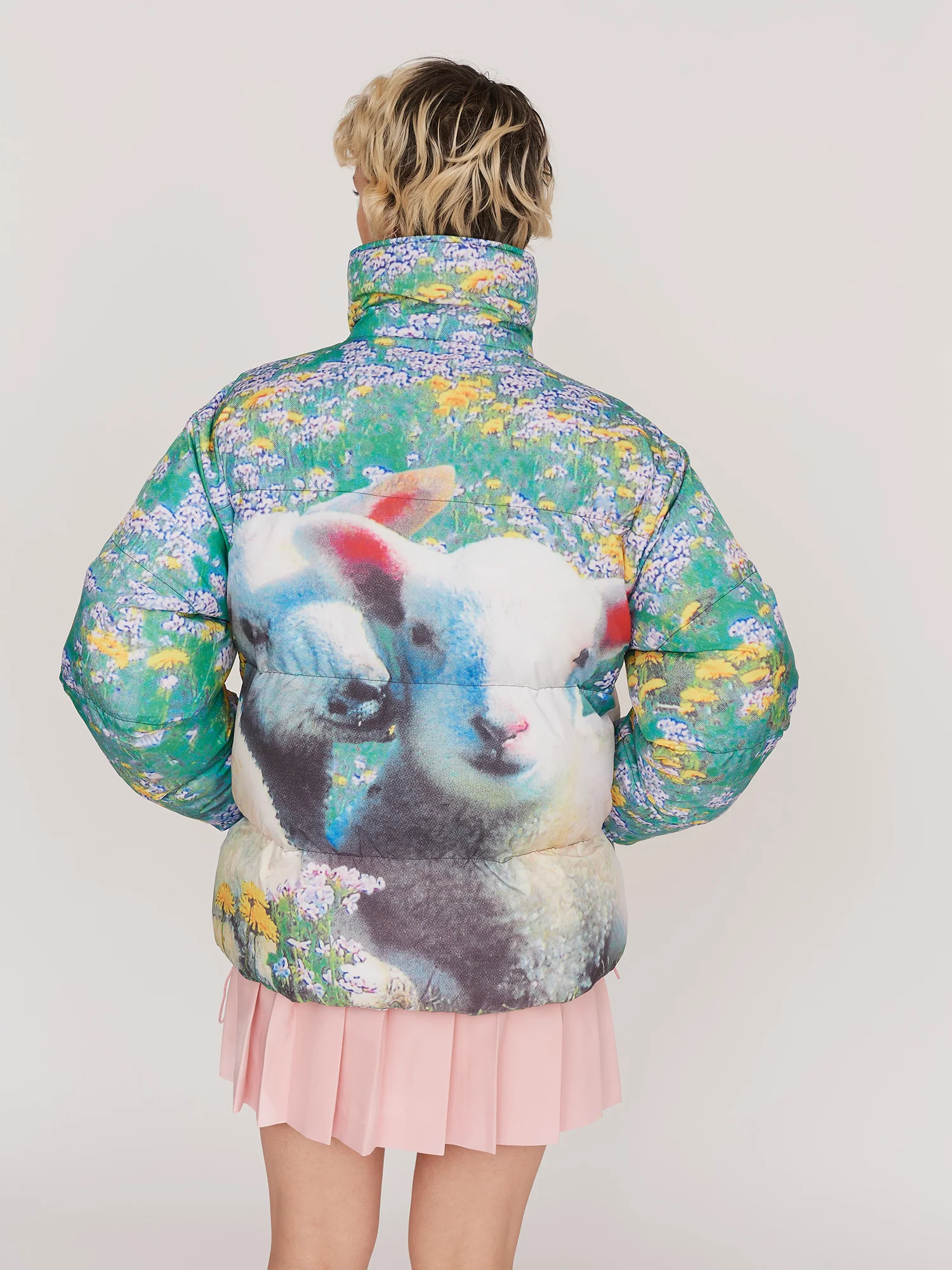 Little Lamb Puffer Jacket - Image 4