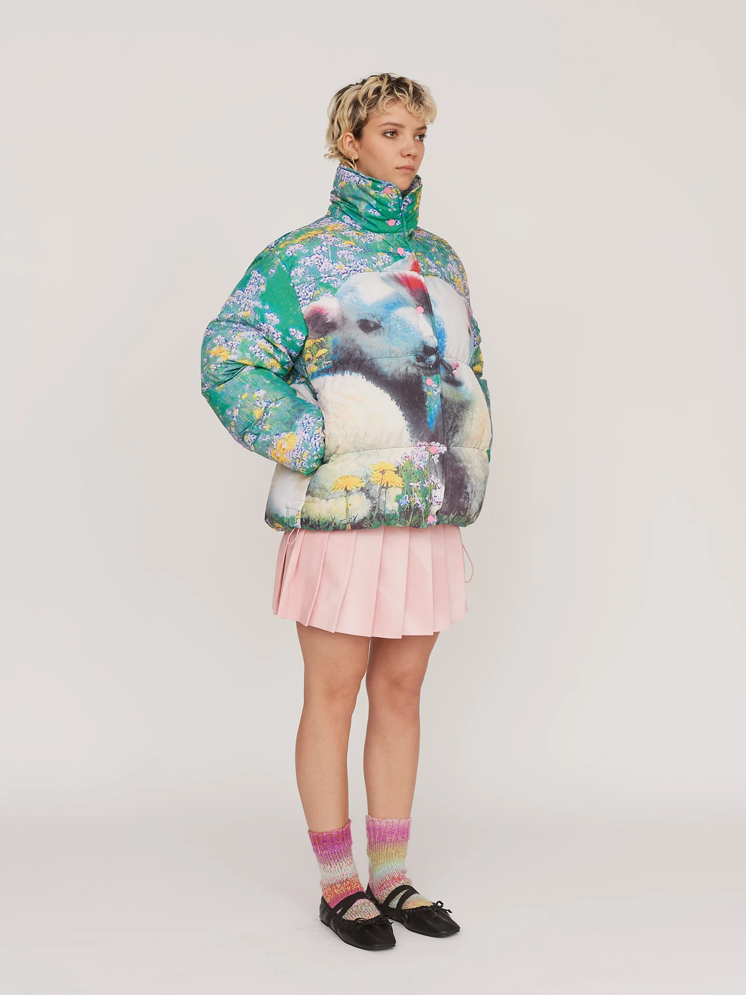 Little Lamb Puffer Jacket - Image 7