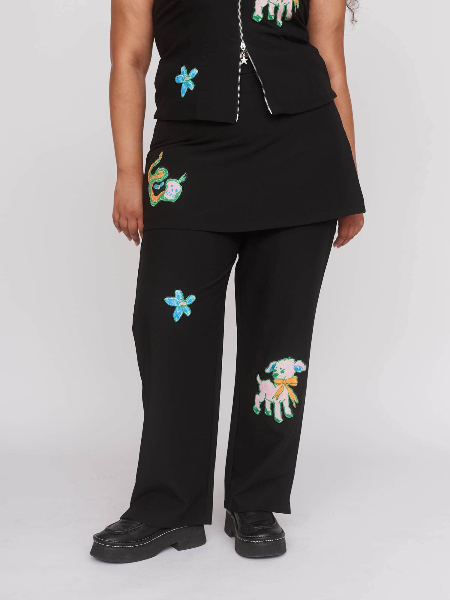 Little Lambs Skirt Trouser - Image 5