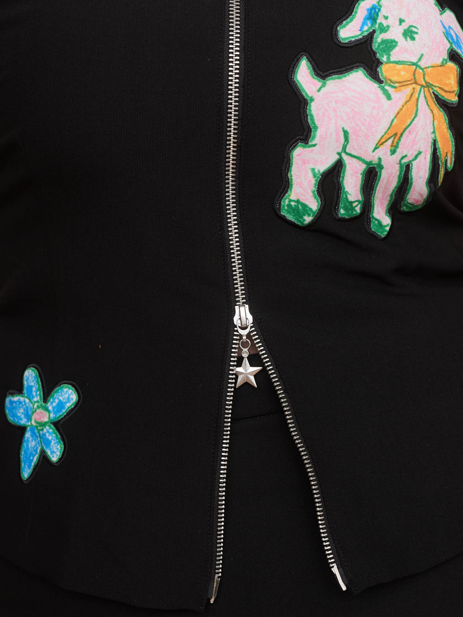 Little Lambs Zip Up Top - Image 6