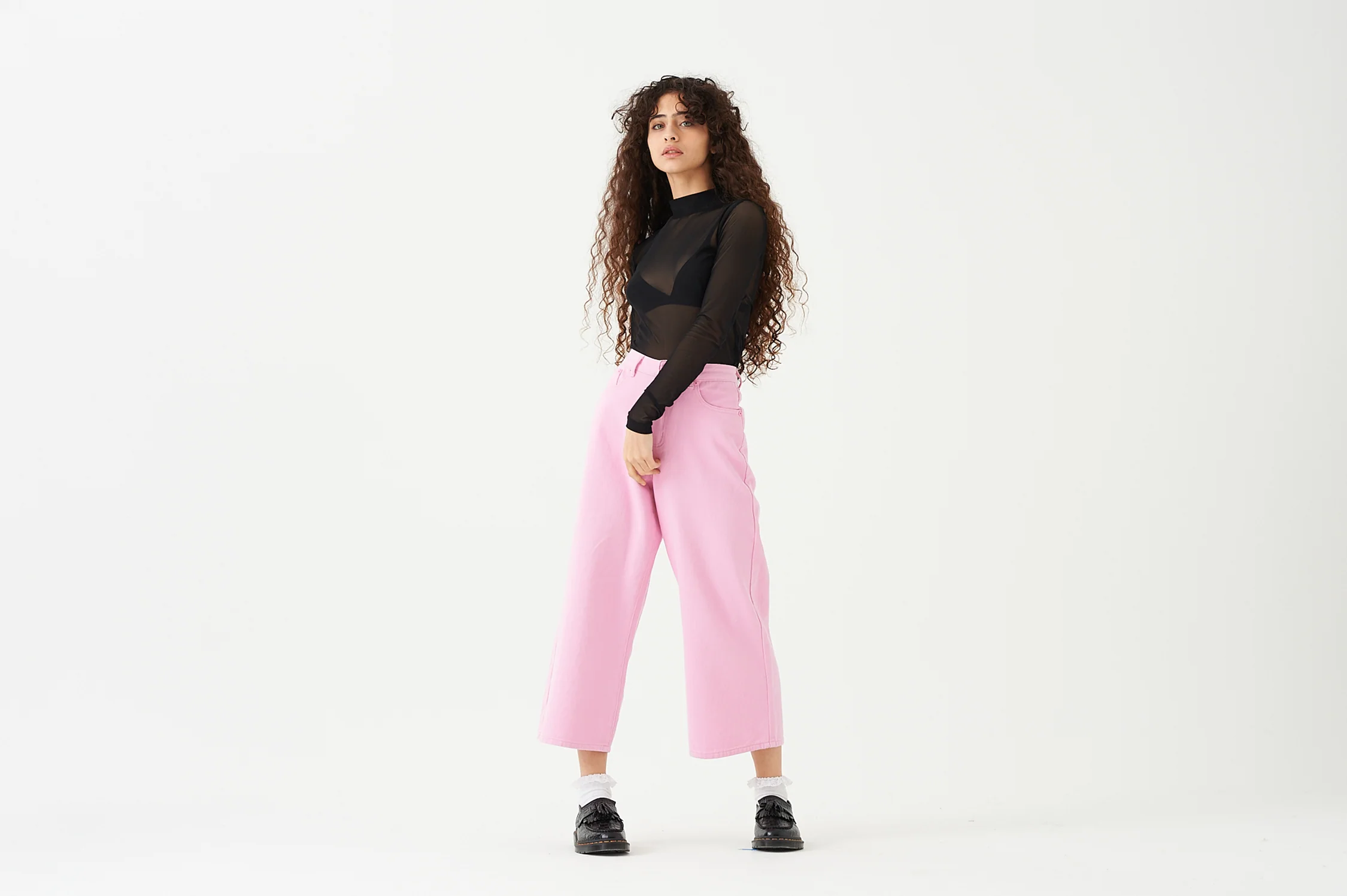 LO Black Sheer Turtleneck - Image 5