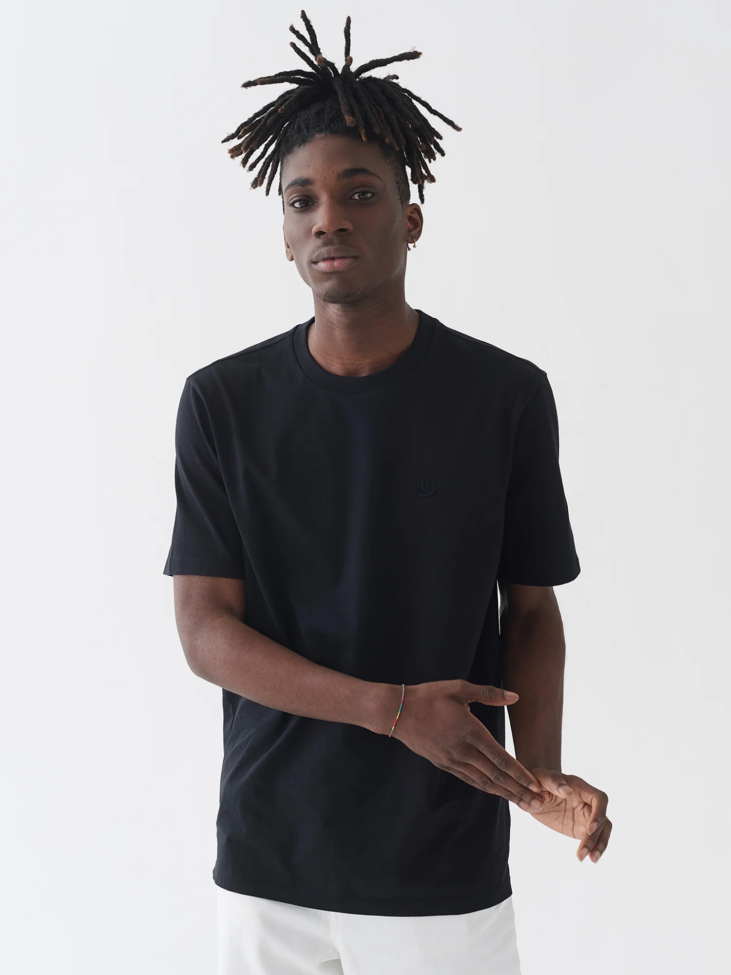 LO Boy T-Shirt - Black - Image 3