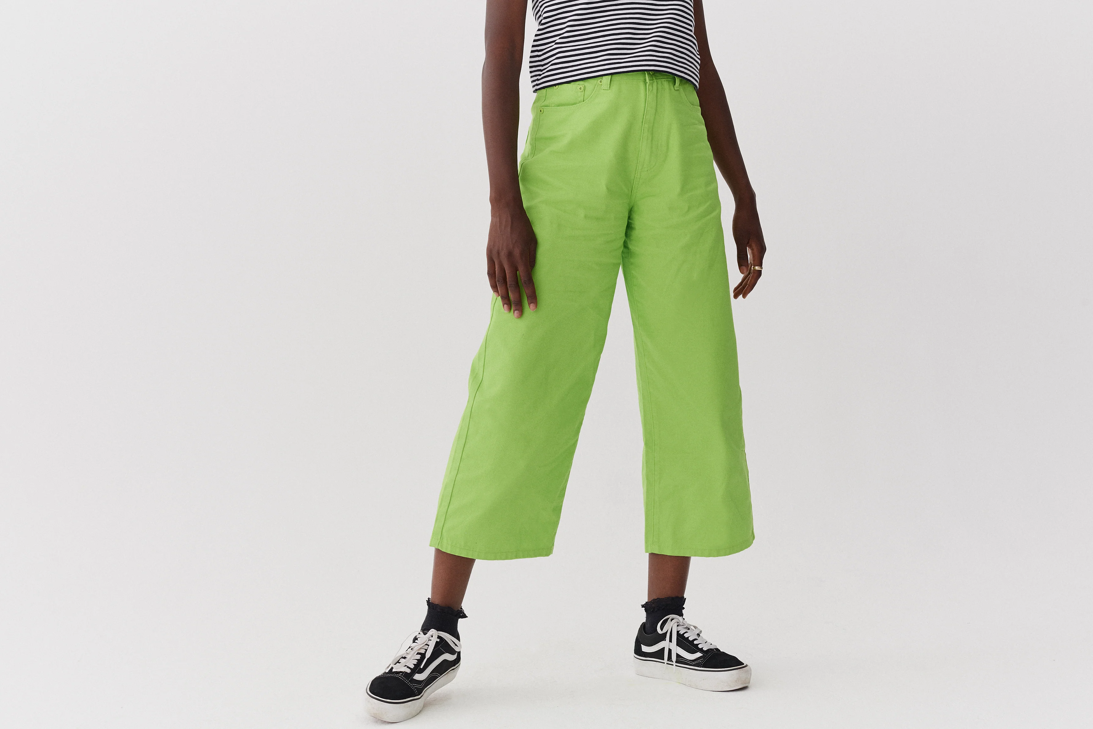 LO Lime Wide Leg Jeans - Image 4