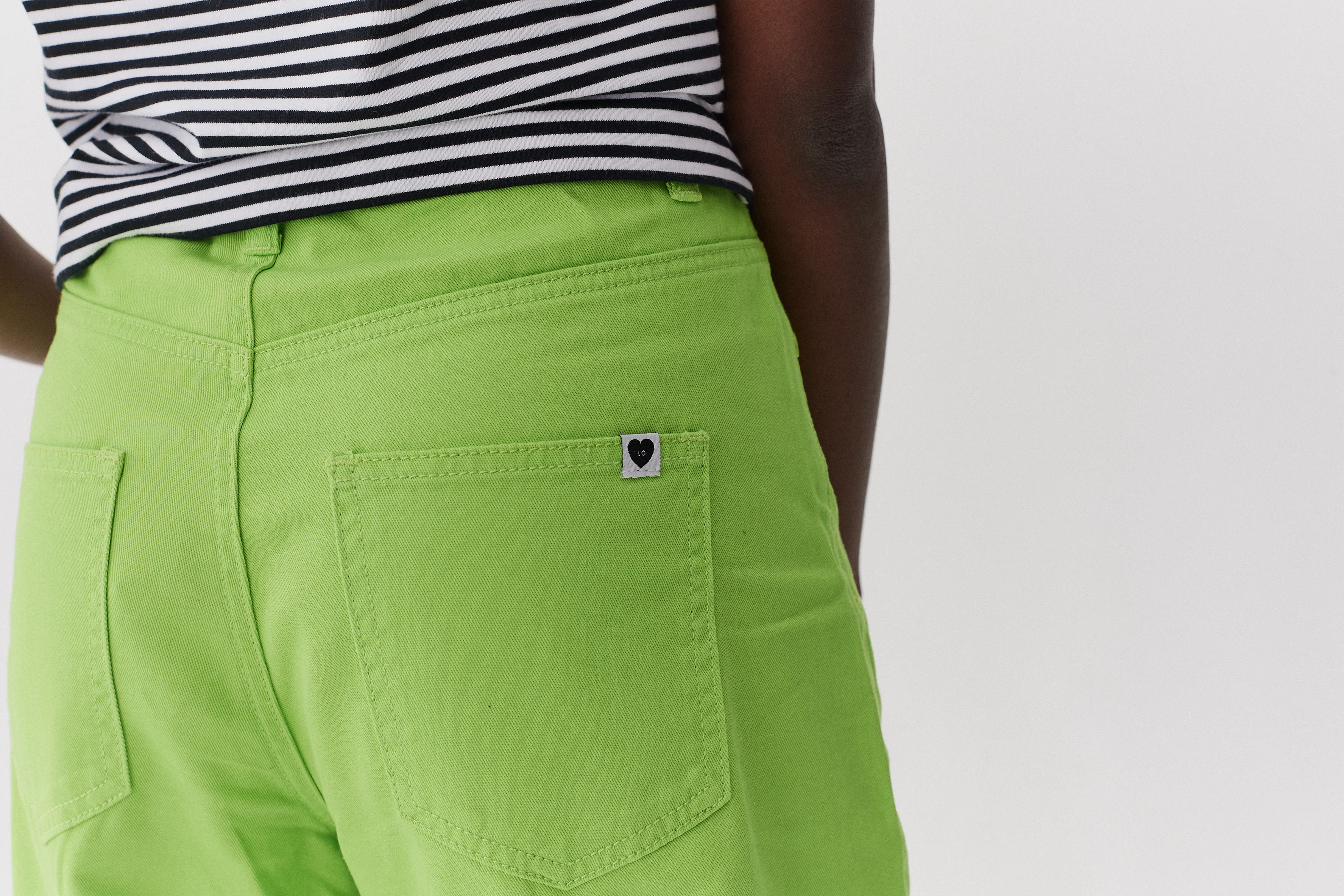 LO Lime Wide Leg Jeans - Image 6
