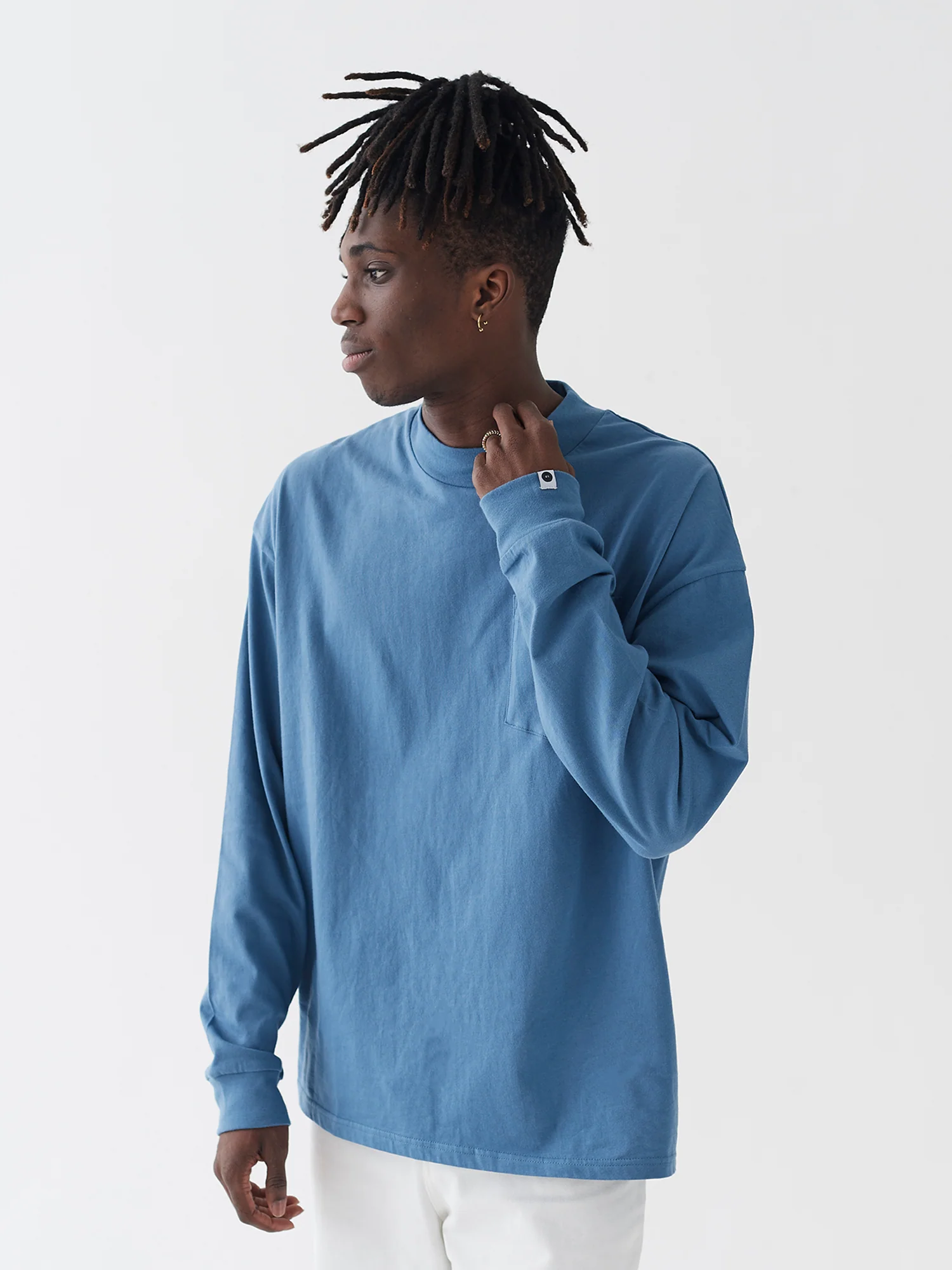 LO Long Sleeve Pocket T-Shirt - Image 3