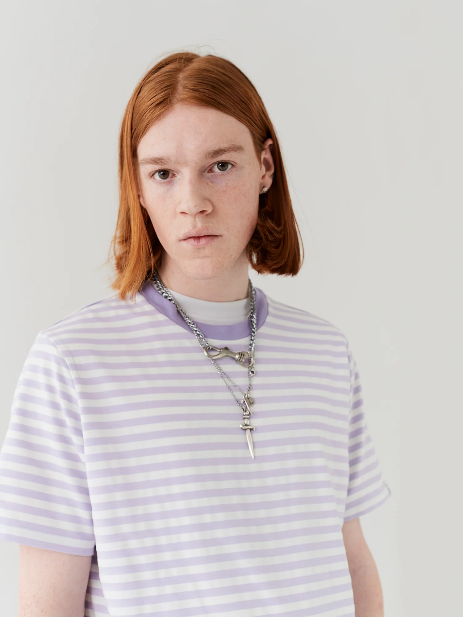 LO Mens Stripy Tee - Image 2