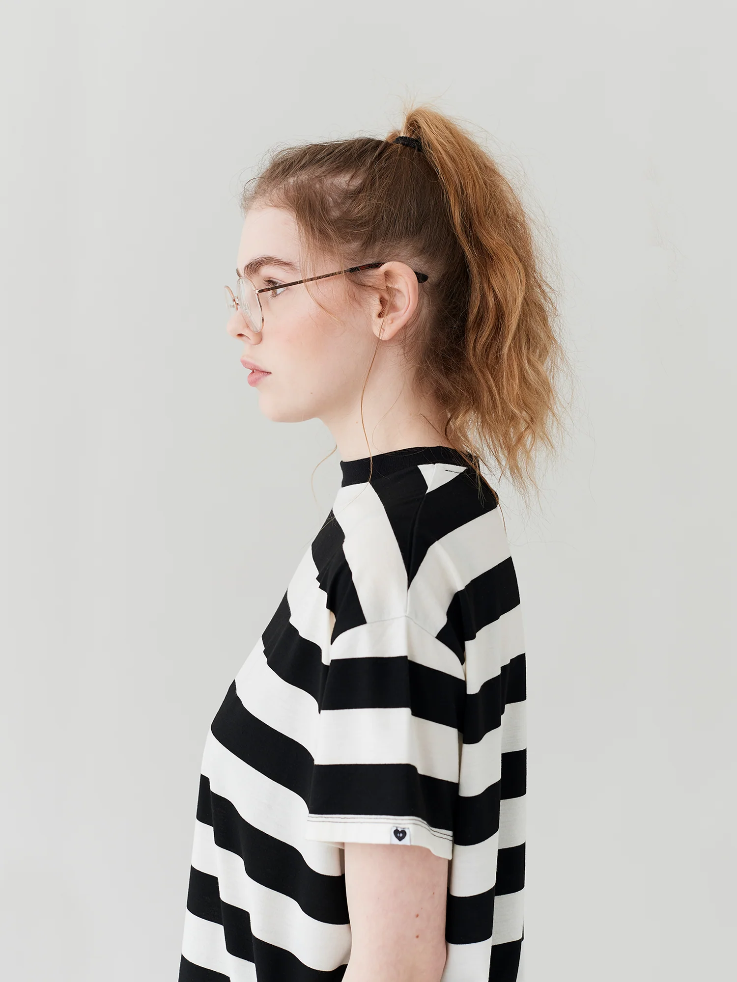 LO Oversized T-Shirt - Big Stripe - Image 2