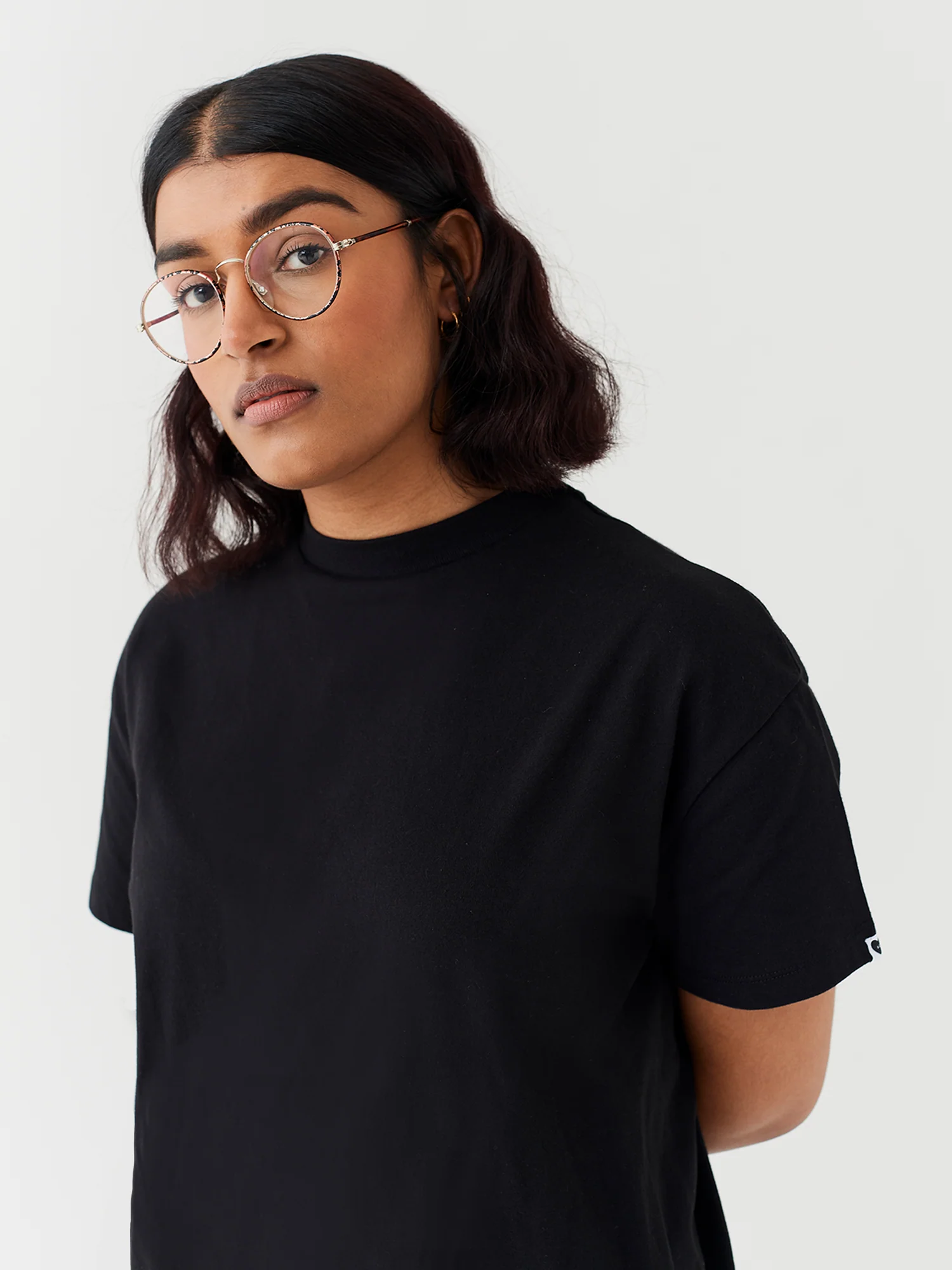 LO Oversized T-Shirt - Black - Image 3