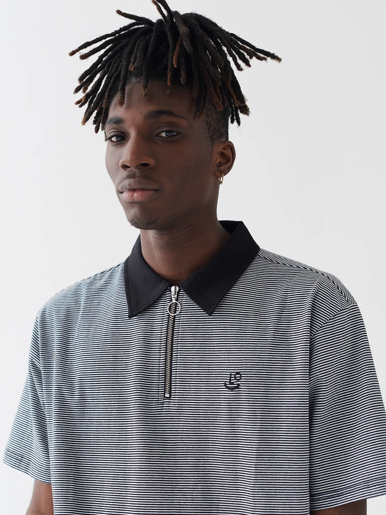LO Quarter Zip Polo Shirt
