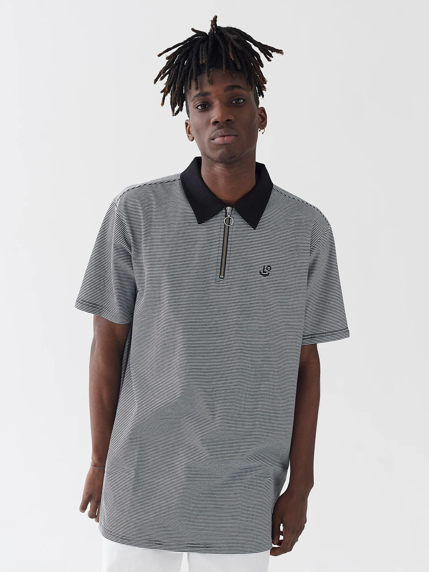 LO Quarter Zip Polo Shirt - Image 3